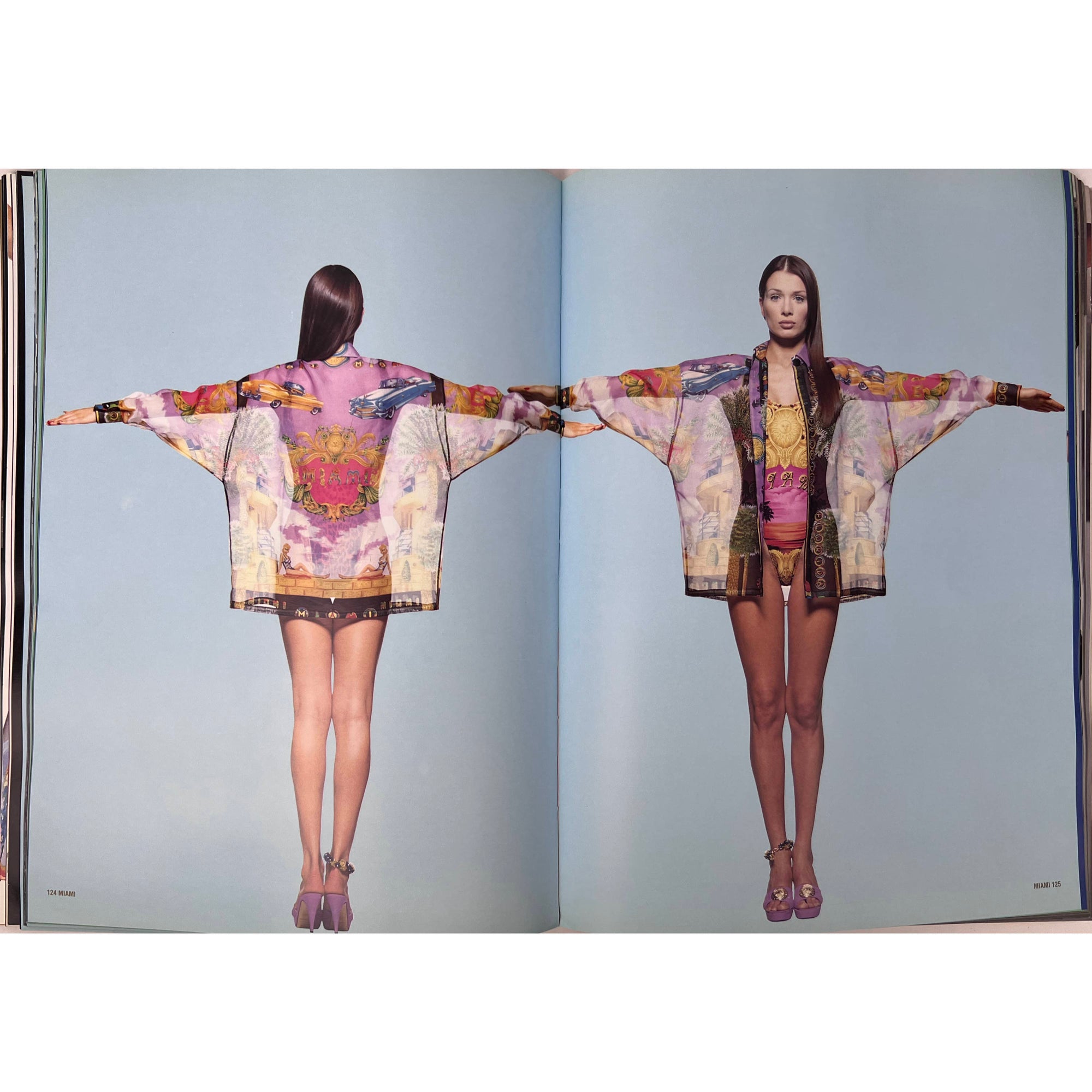 Vintage Gianni Versace Catalog 1993 Spring Summer No 24