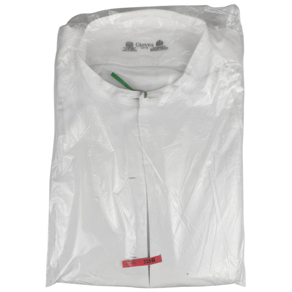 1960s Vintage Gieves Tuxedo Shirt with Bib Front Size M