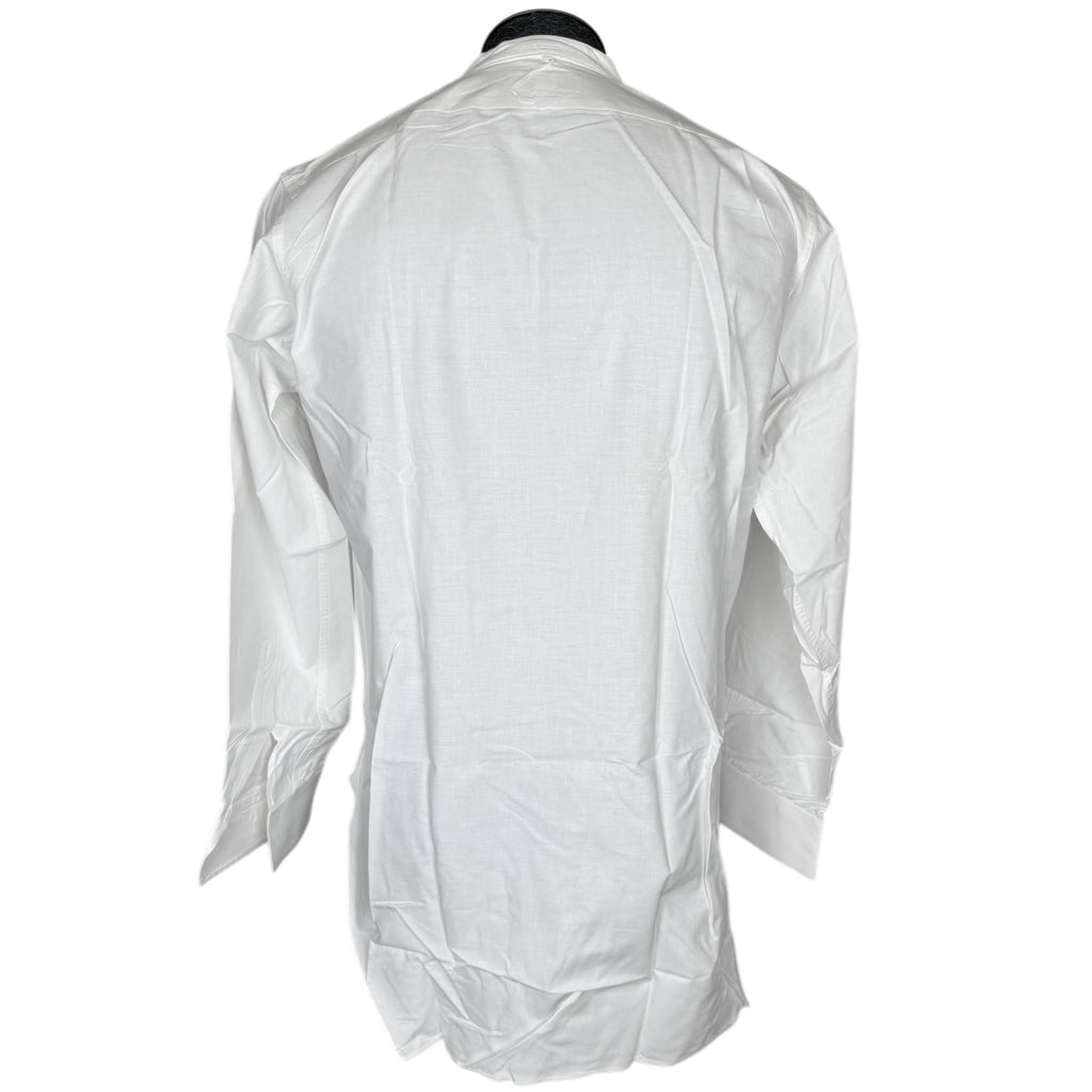 1960s Vintage Gieves Tuxedo Shirt with Bib Front Size M