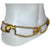 Vintage 1980s Givenchy Gold Toned Chain Belt Fish Tail Links
