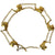 Vintage 1980s Givenchy Gold Toned Chain Belt Fish Tail Links