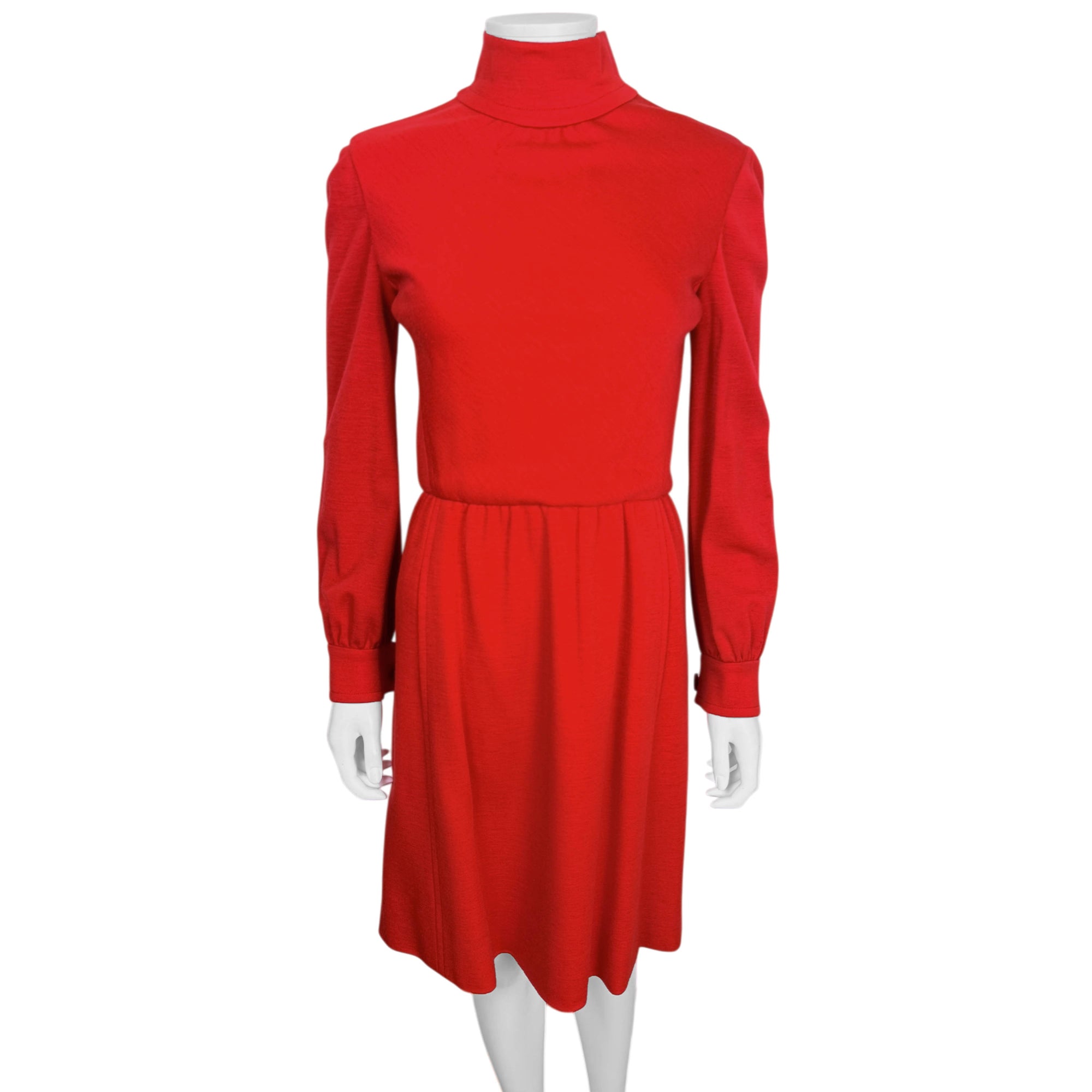 Vintage 1970s Givenchy Dress Nouvelle Boutique Red Knit Size M AS IS Poppy's Vintage Clothing Vintage 1970s Givenchy Dress Nouvelle Boutique Red Knit Size M AS IS Poppy's Vintage Clothing