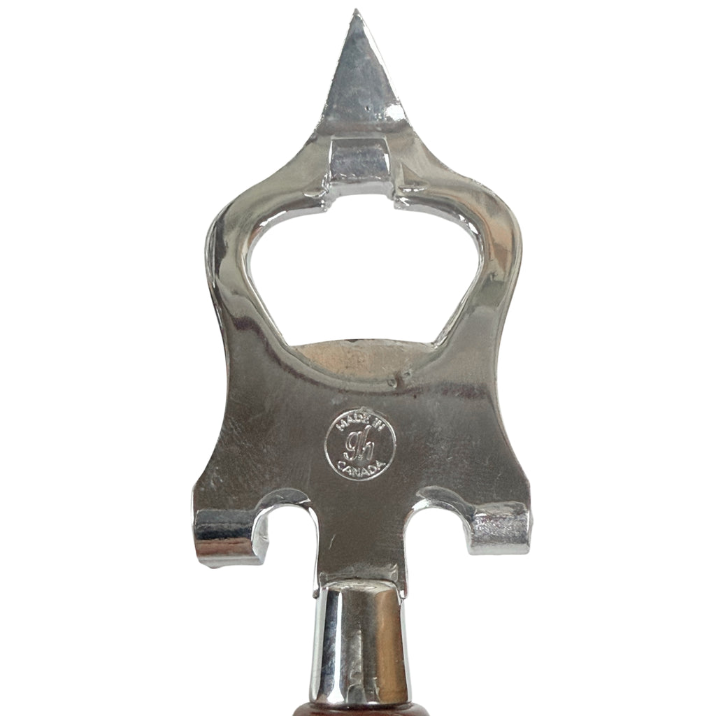 Mid Century Bar Tool Set w Stand Glo-Hill Barmates Red Bakelite & Chrome