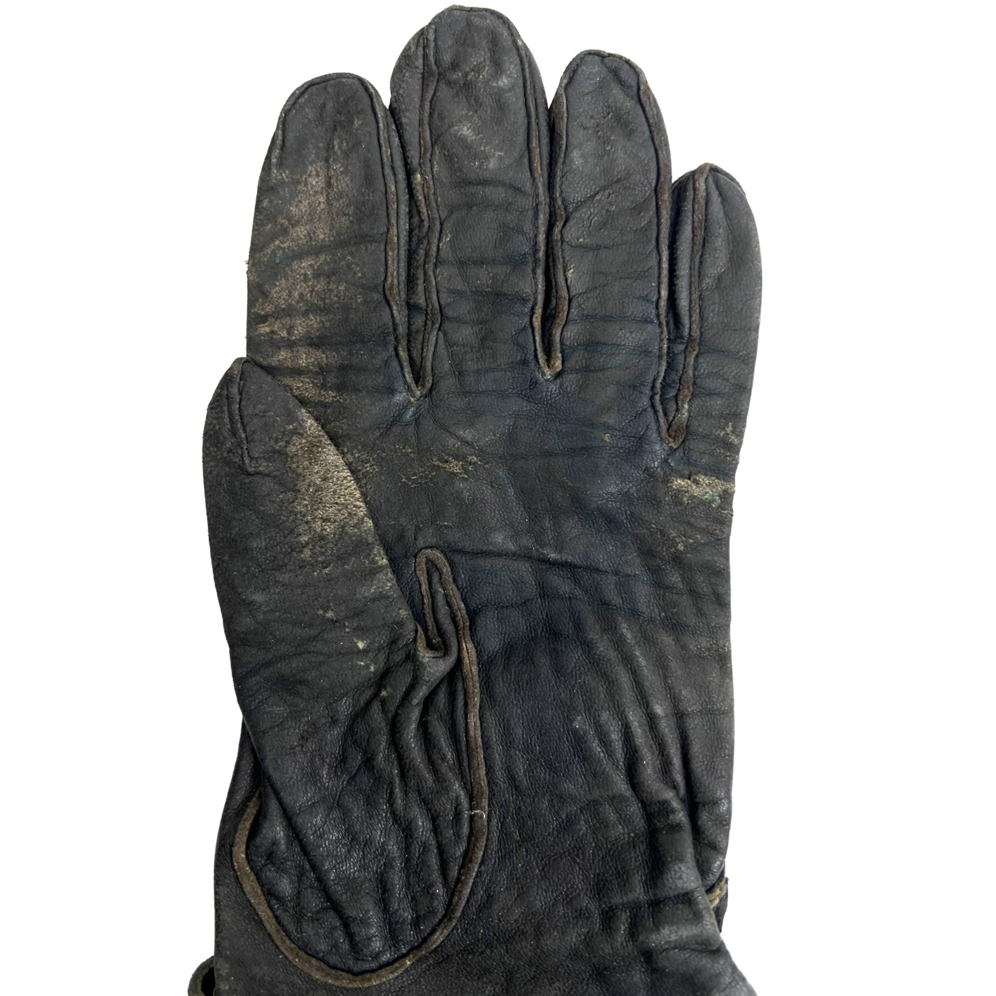 1920s 1930s Vintage Motorcycle Gloves Gauntlet Style Size 8