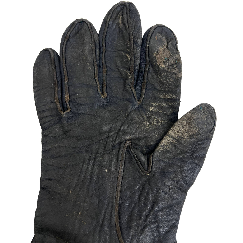 1920s 1930s Vintage Motorcycle Gloves Gauntlet Style Size 8