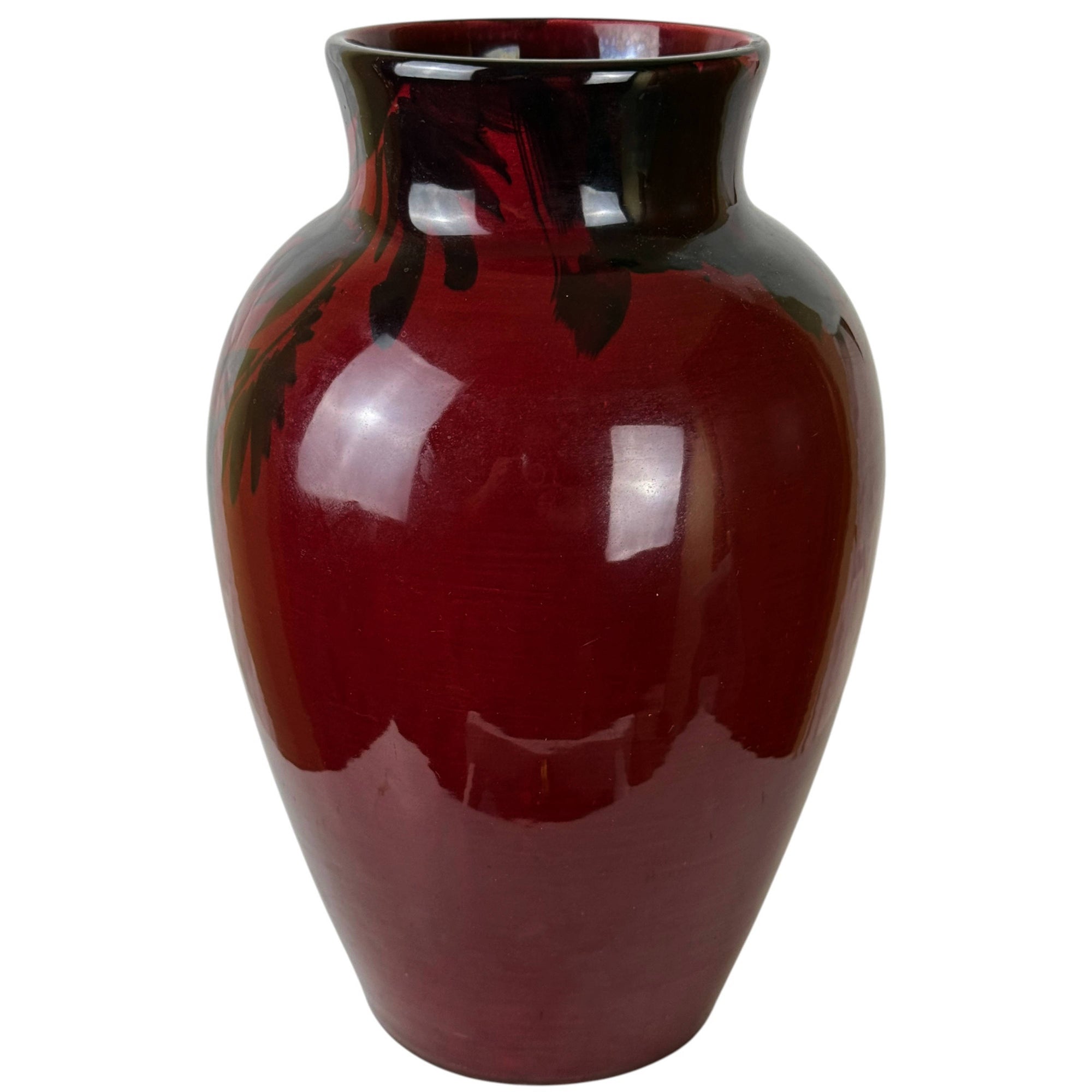 back view of St. Lukas Maarssen Dutch  Pottery Vase