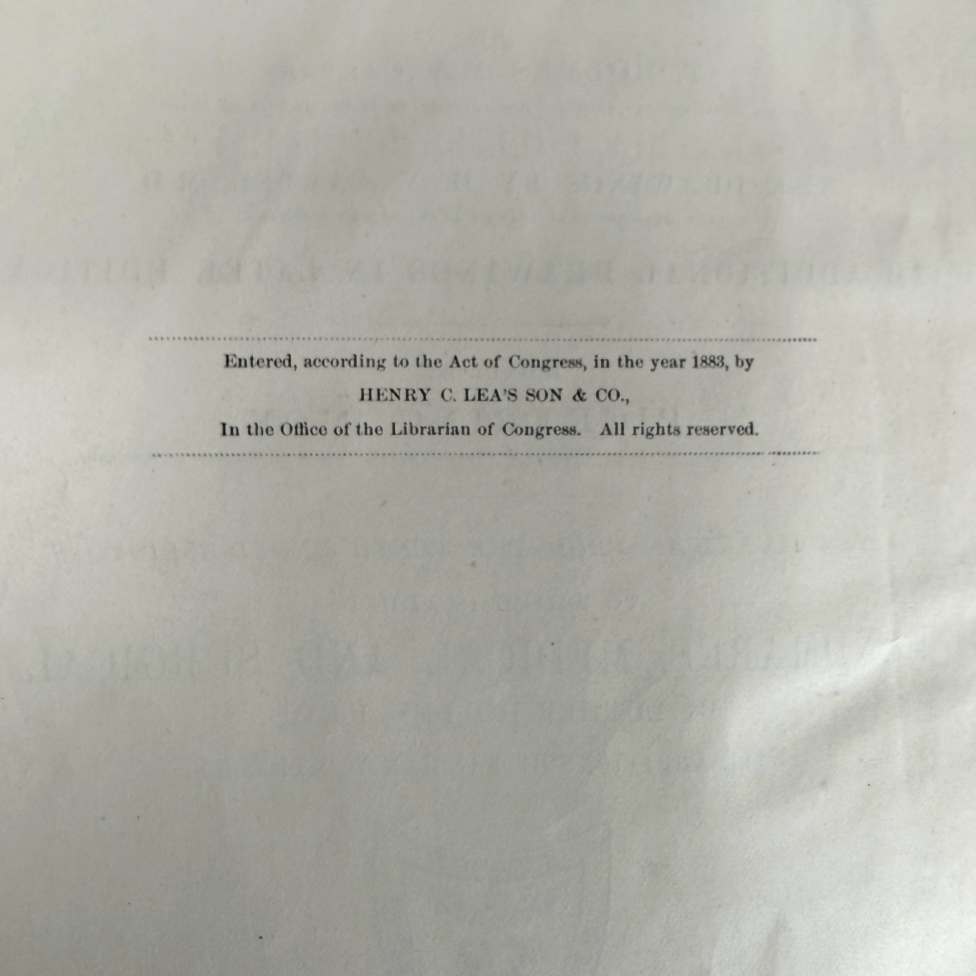 publisher note 1883 Gray's Anatomy 