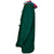 1970s Vintage Duffle Coat Green Wool Blend Simpsons Size 44