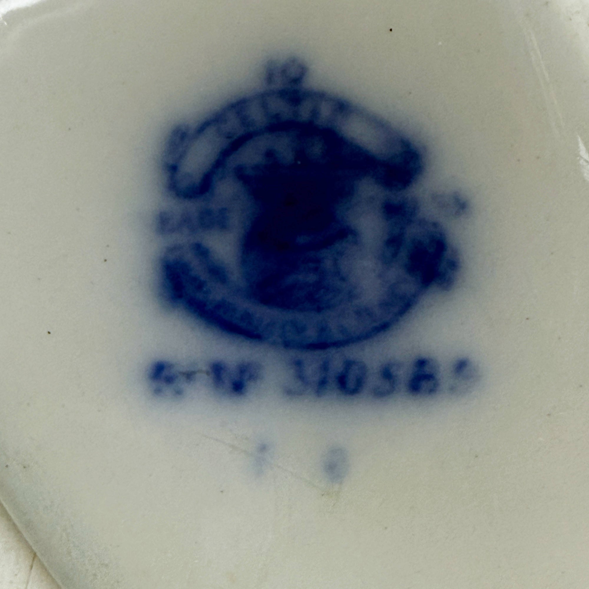 W.H. Grindley Celtic backstamp on antique platter