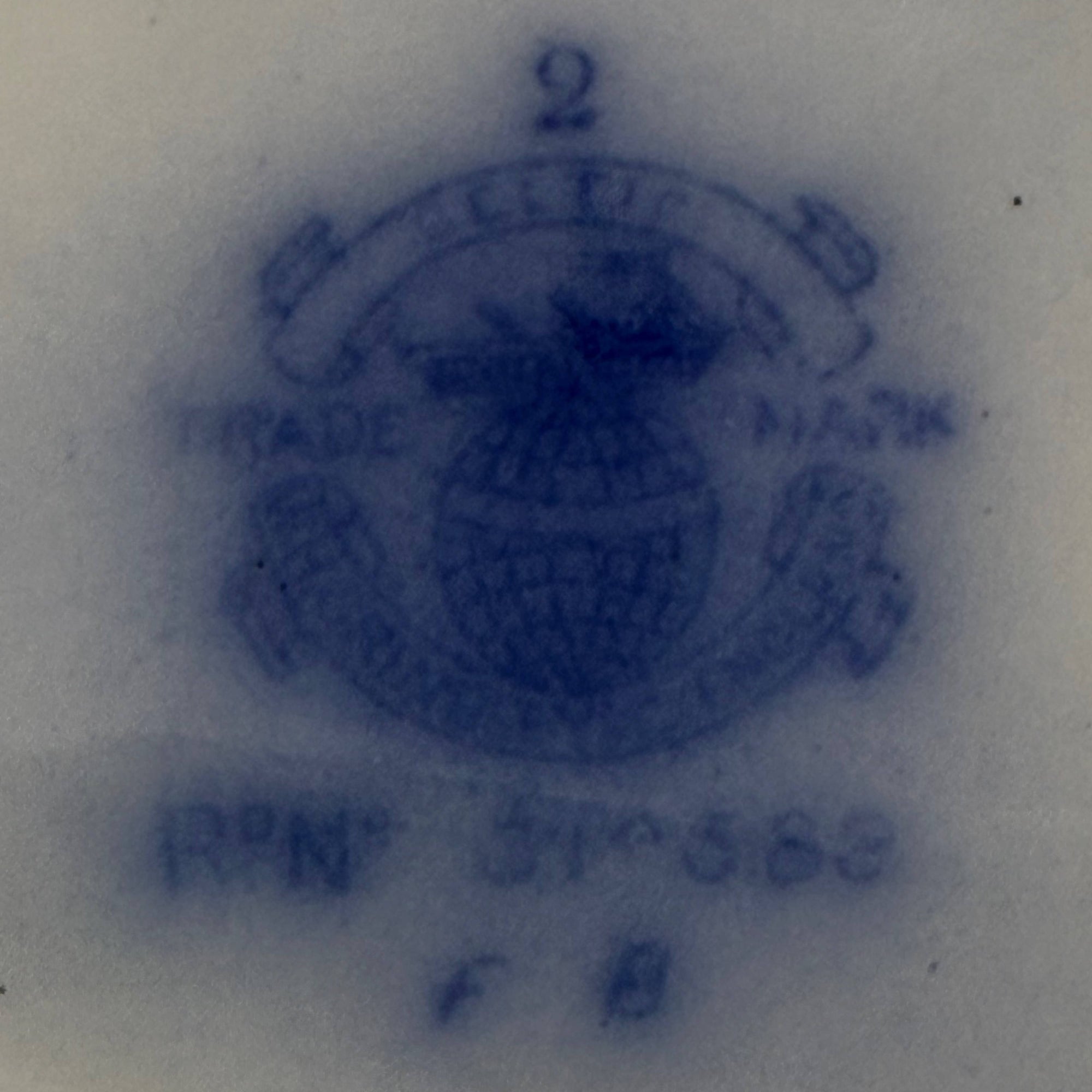 grindley celtic flow blue backstamp