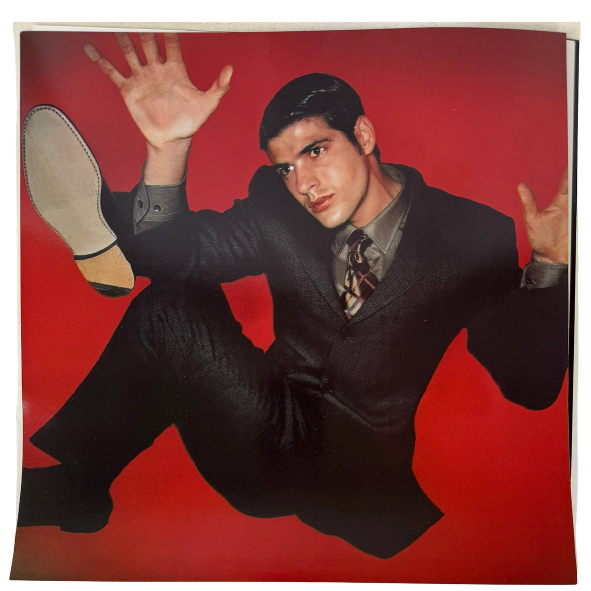 Guy Laroche Fall Winter 1998 men's suit fashion photograph