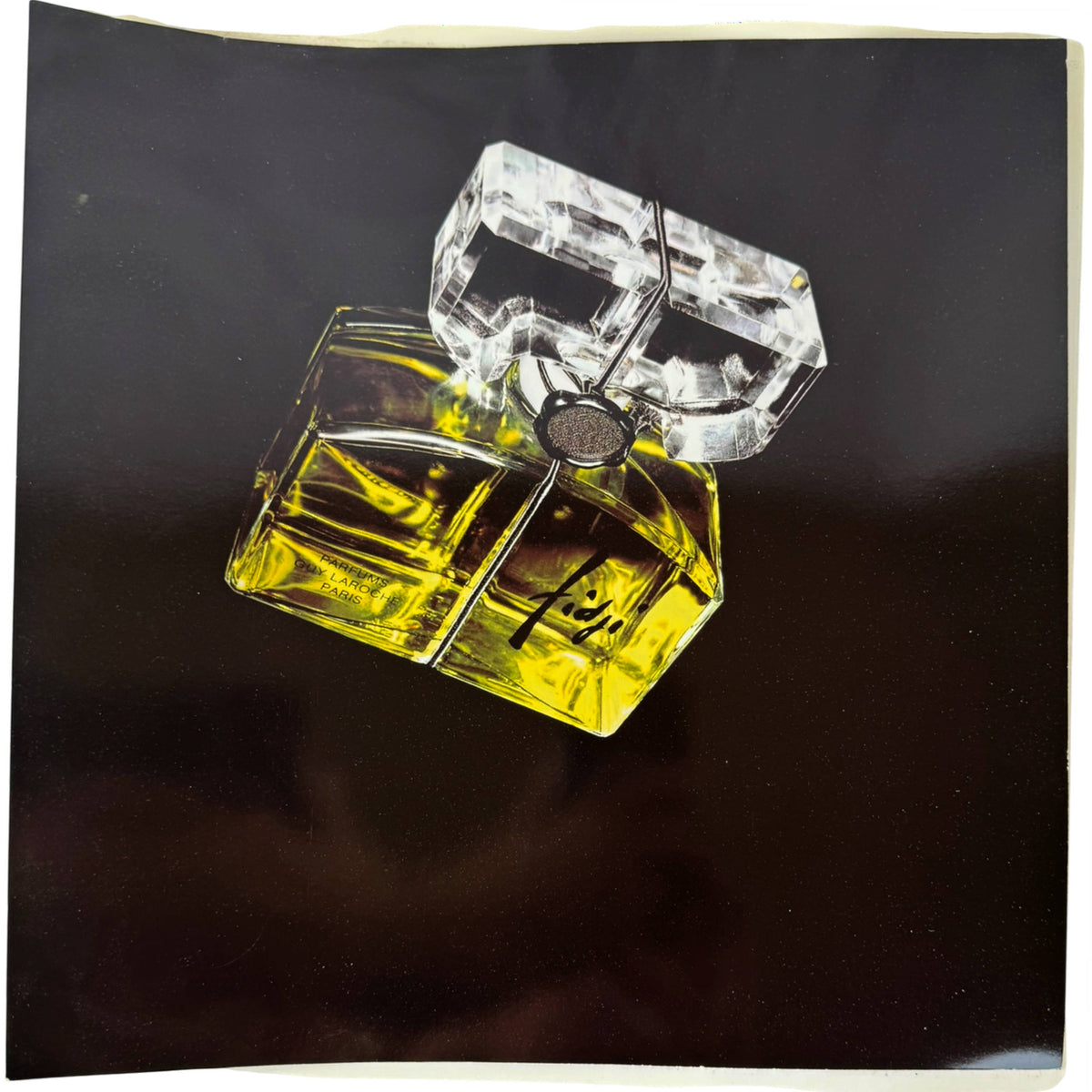 Guy Laroche Fidji perfume photograph from 1998 fashion presentation portfolio