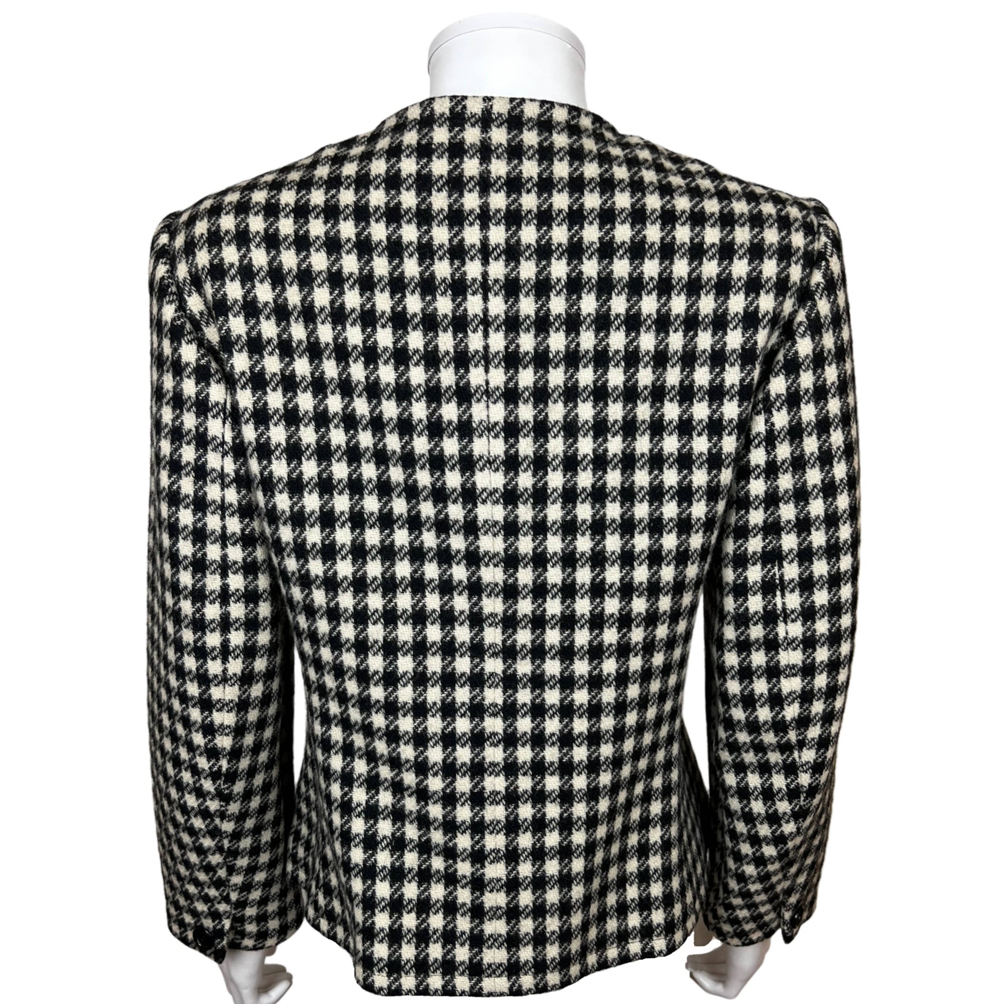 Vintage Guy Laroche Paris Tweed Jacket Boutique France Sz 42