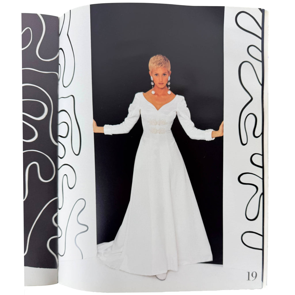 Guy Laroche Spring Summer 1994 white evening dress