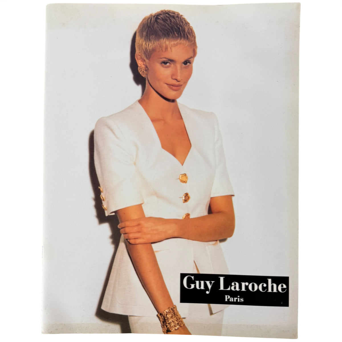 Guy Laroche Paris Spring Summer 1994 fashion lookbook front cover