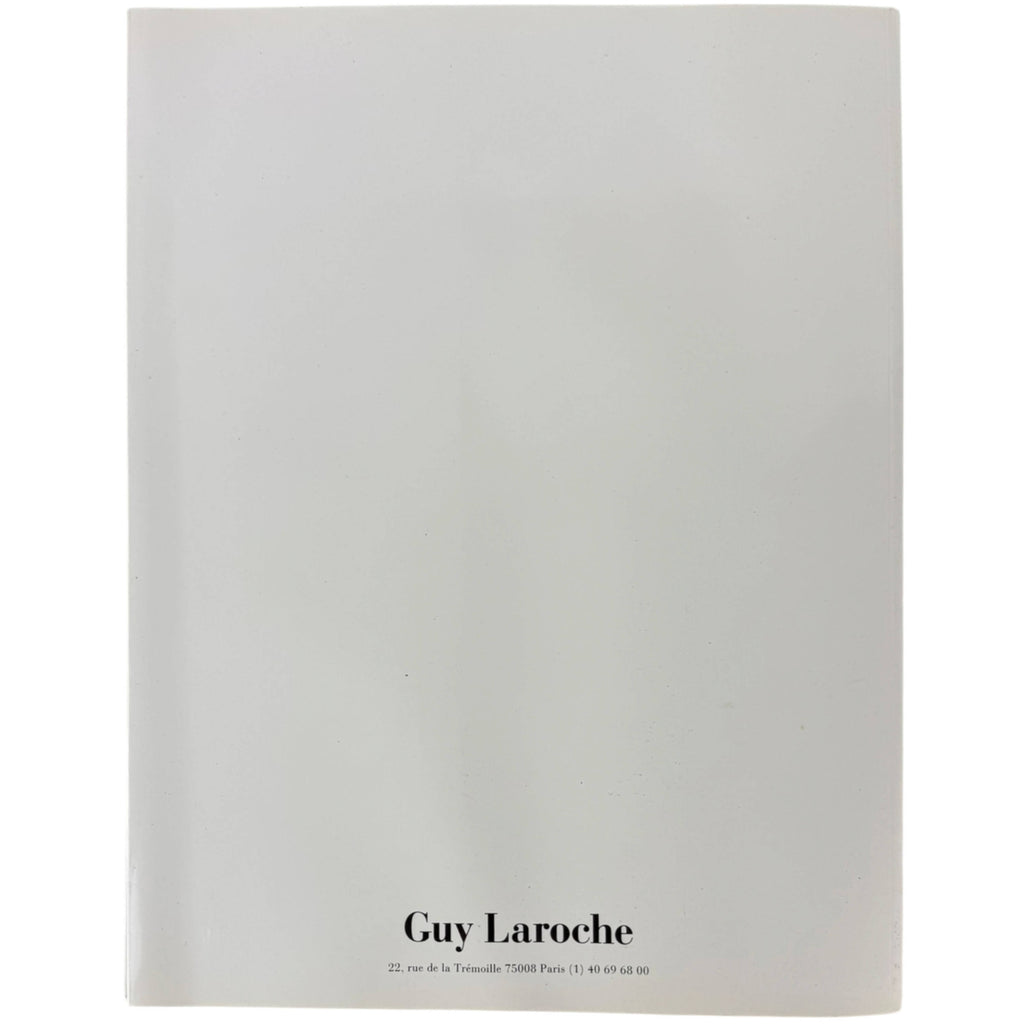 Guy Laroche 1994-95 lookbook back cover Paris address