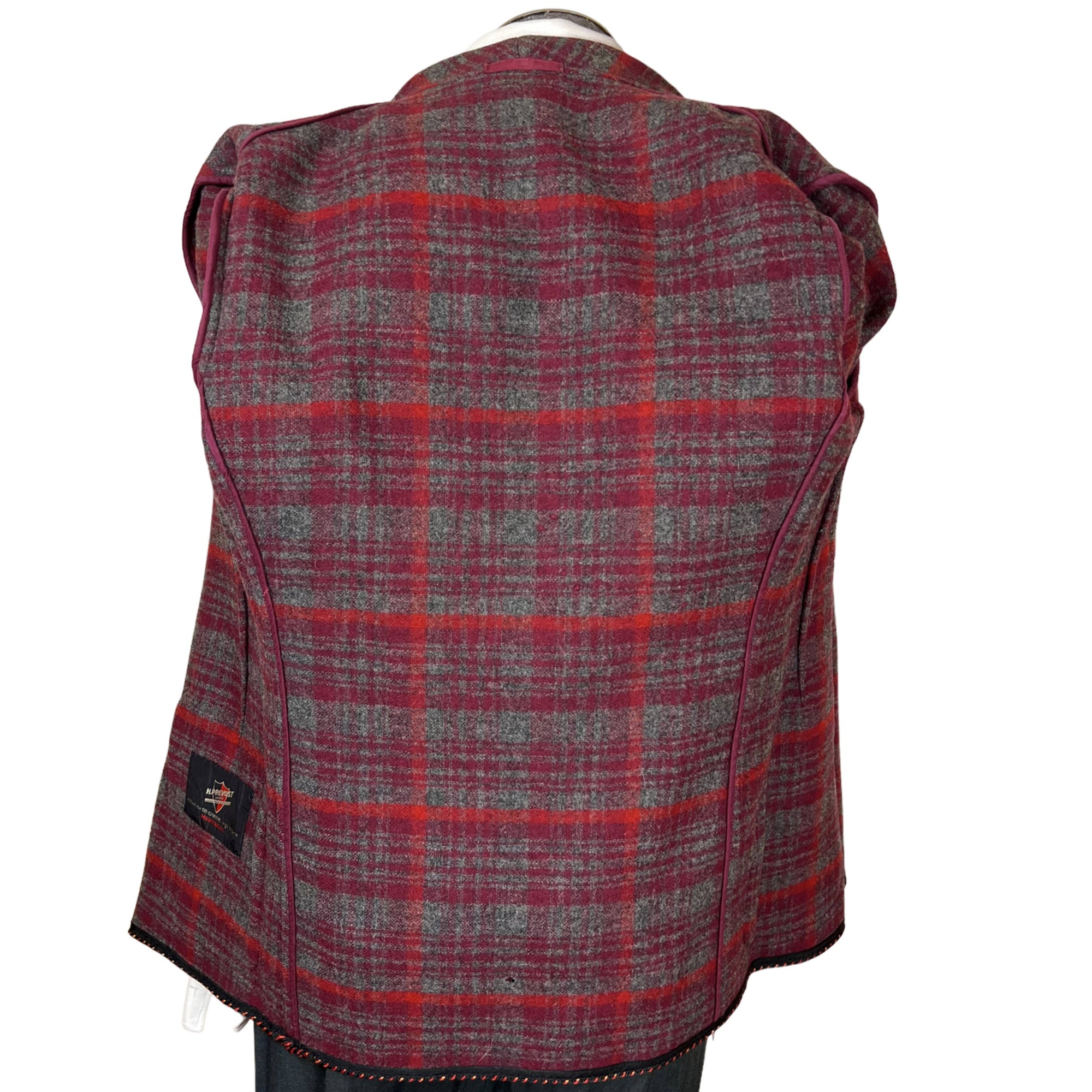 1940s 50s Vintage Wool Smoking Jacket Mens Size M