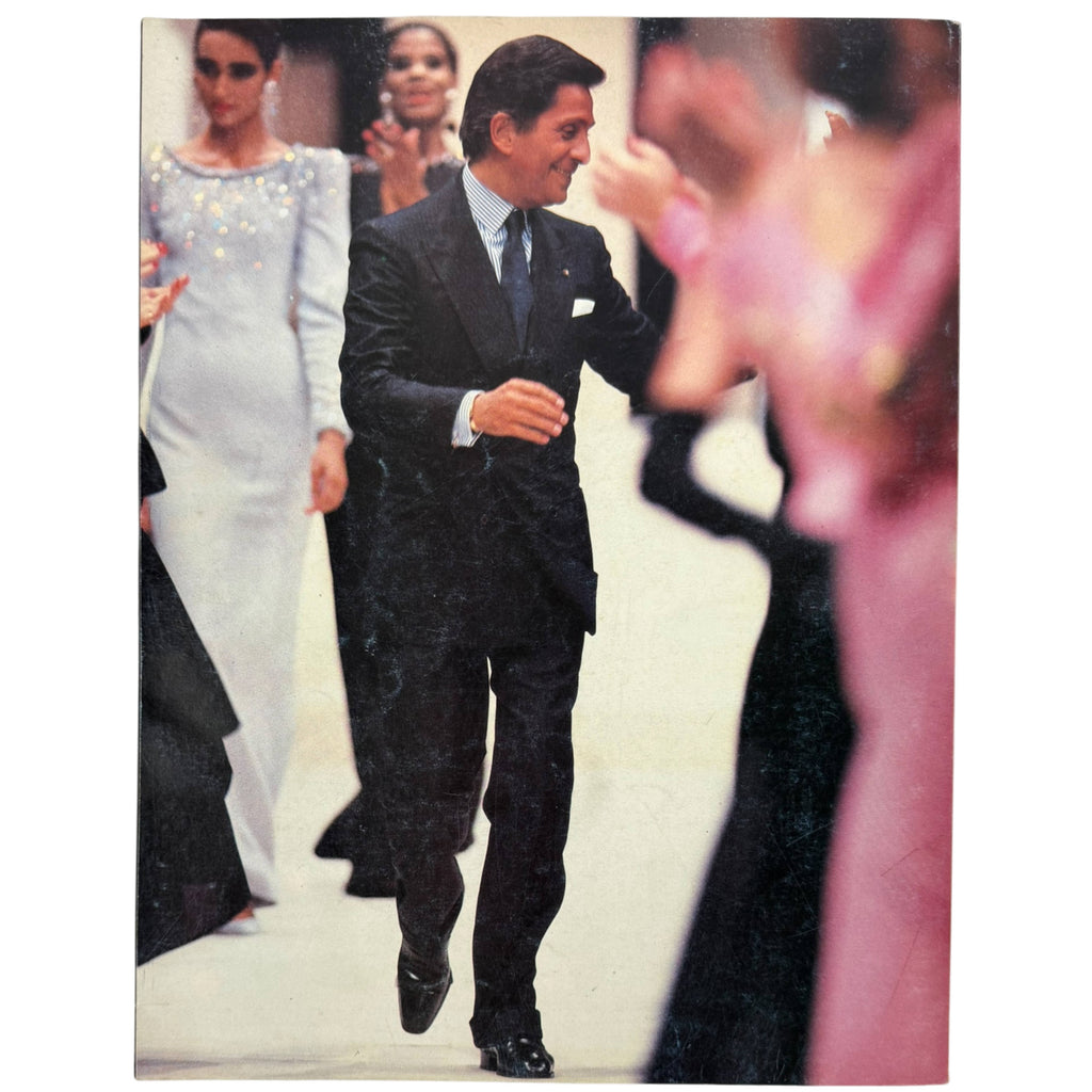 Back cover of Special Valentino issue of 1985 Harper's Bazaar magazine