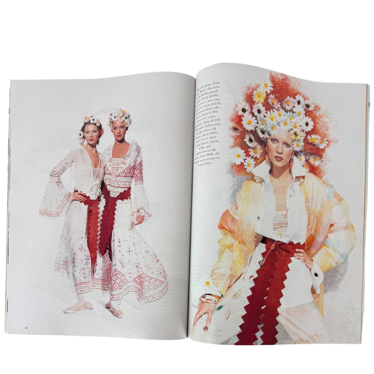 Harper's Bazaar January 1993 Kate Moss Patrick Demarchelier fashion editorial