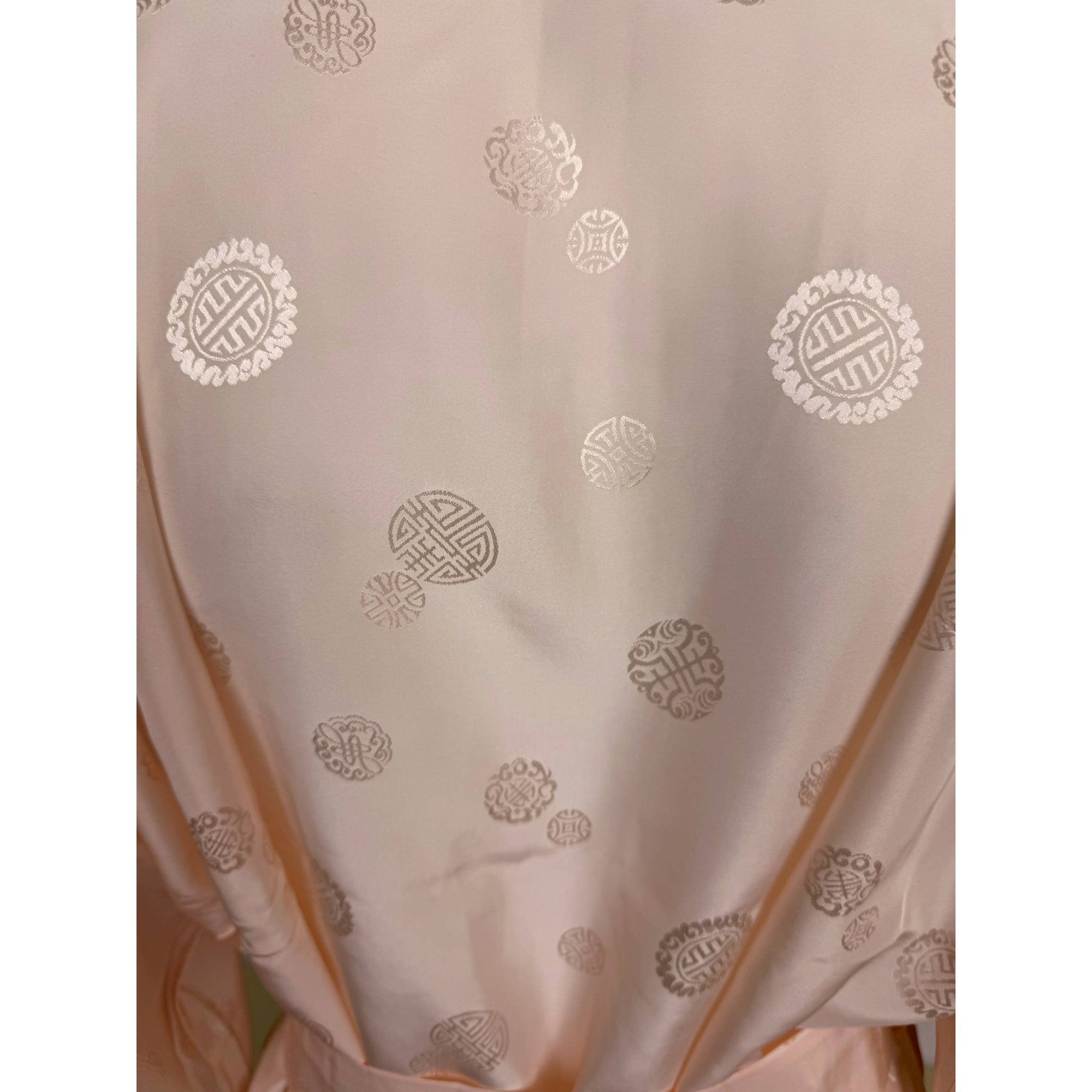 Unused Vintage Dressing Gown Pure Silk Kimono NOS Size S