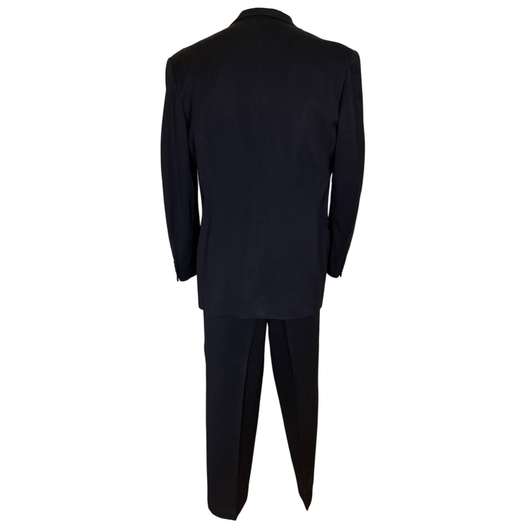 Back view of Hector Powe London bespoke tuxedo 