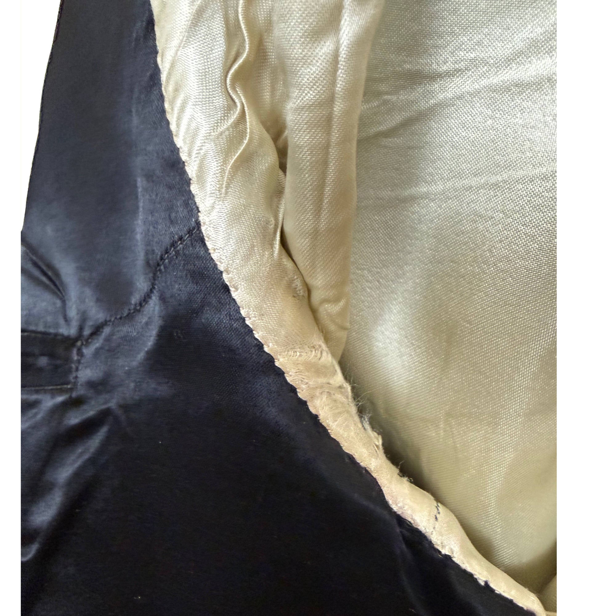 Interior detail of Hector Powe London bespoke tuxedo 