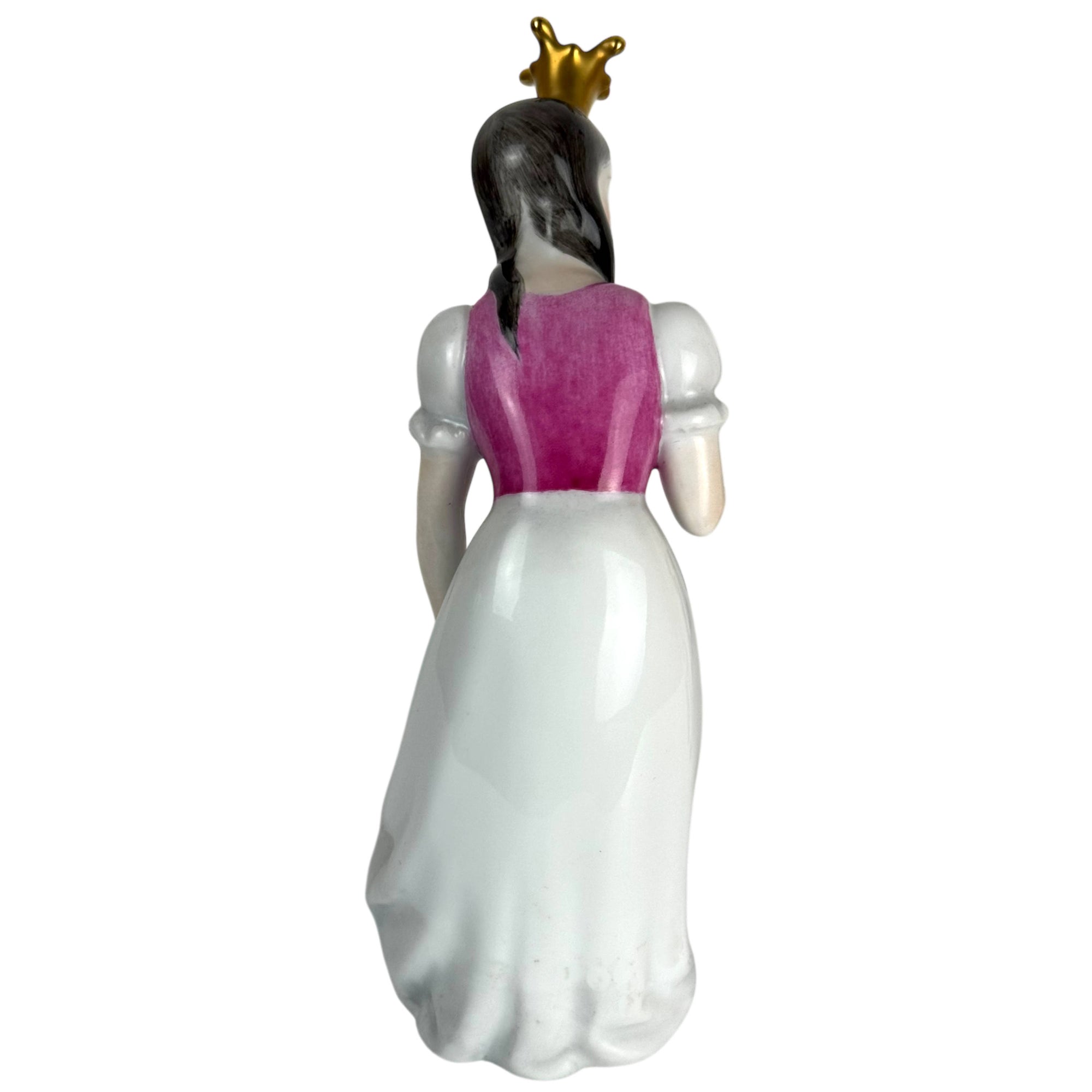 back view of herend snow white