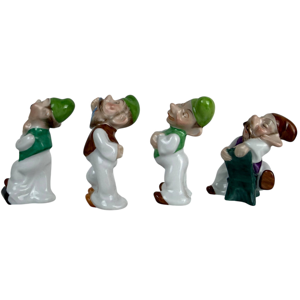 left side view of herend dwarfs