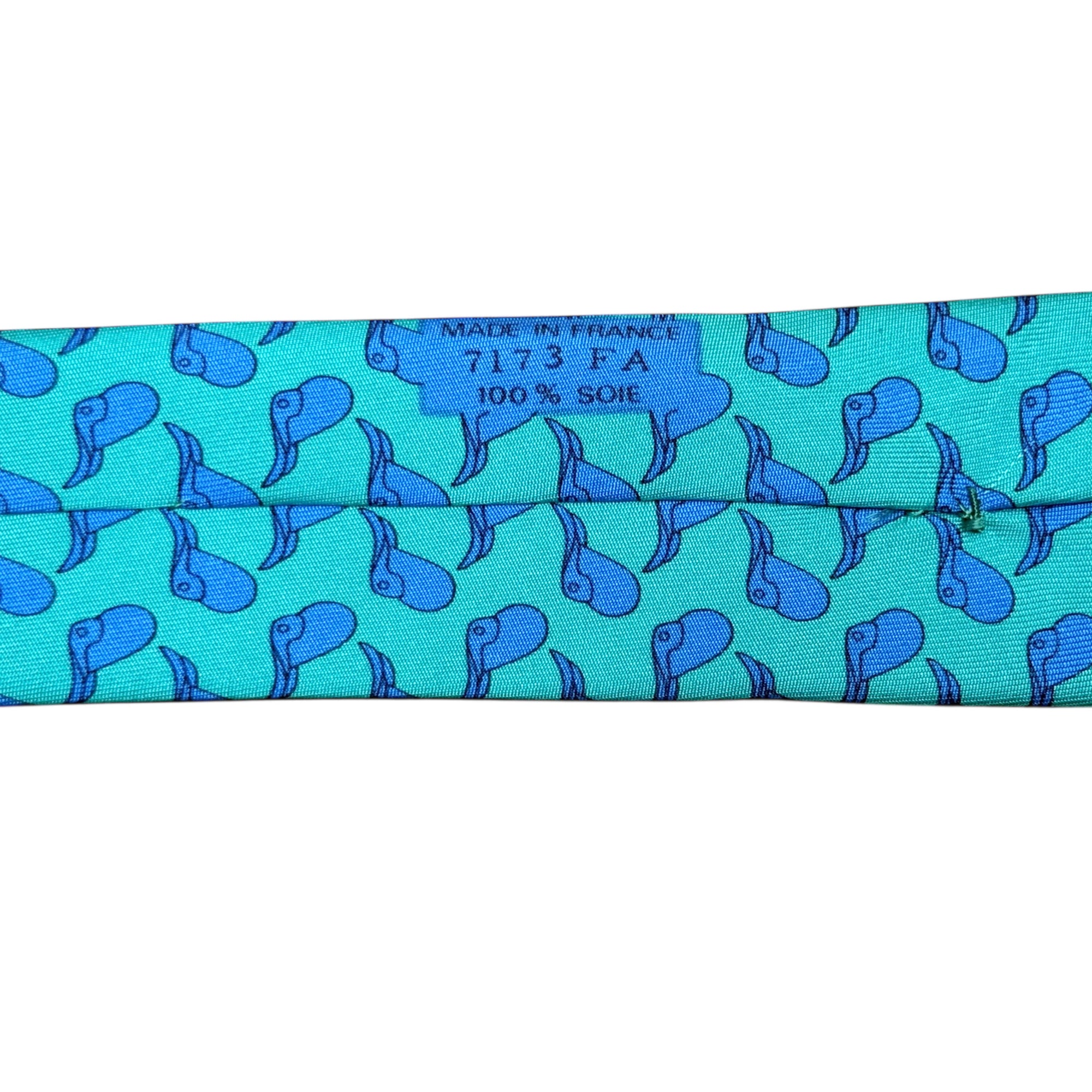 Rare Hermes Silk Tie 1994 Martell Grand National Horse Race Necktie