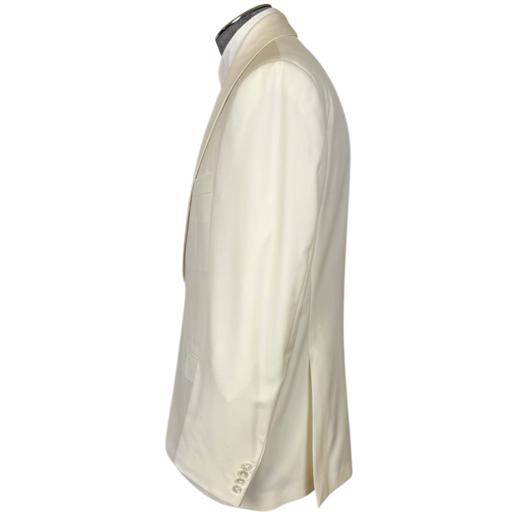 Hickey Freeman Off-White Dinner Jacket Made in USA Size 44 Regular