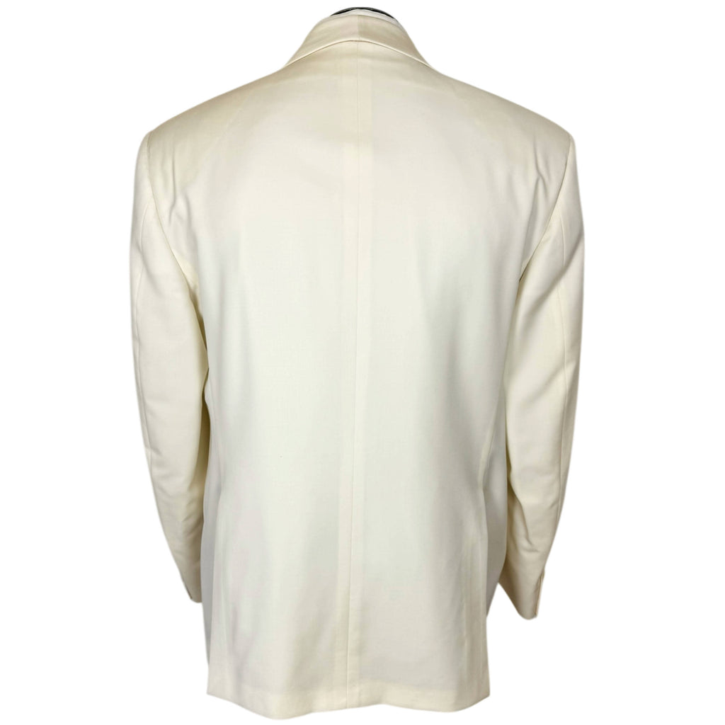 Hickey Freeman Off-White Dinner Jacket Made in USA Size 44 Regular