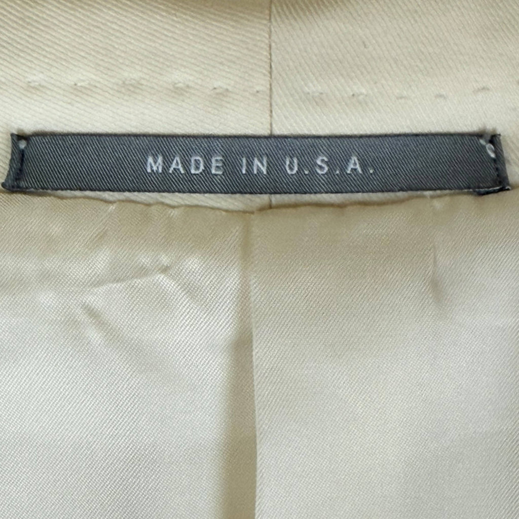 Hickey Freeman Off-White Dinner Jacket Made in USA Size 44 Regular