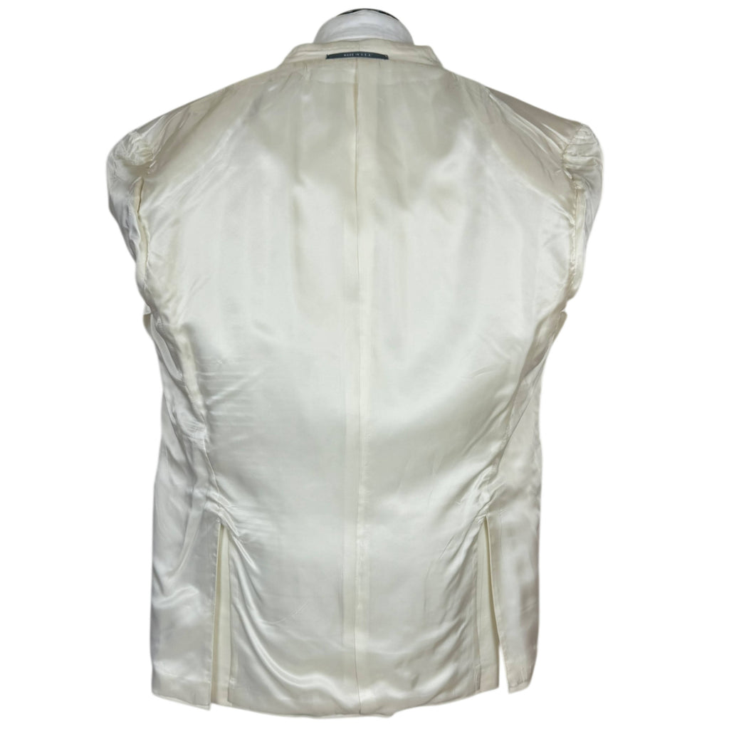 Hickey Freeman Off-White Dinner Jacket Made in USA Size 44 Regular
