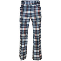 Early 1970s Plaid Pants by Hickok Polyester Blend 32” Waist