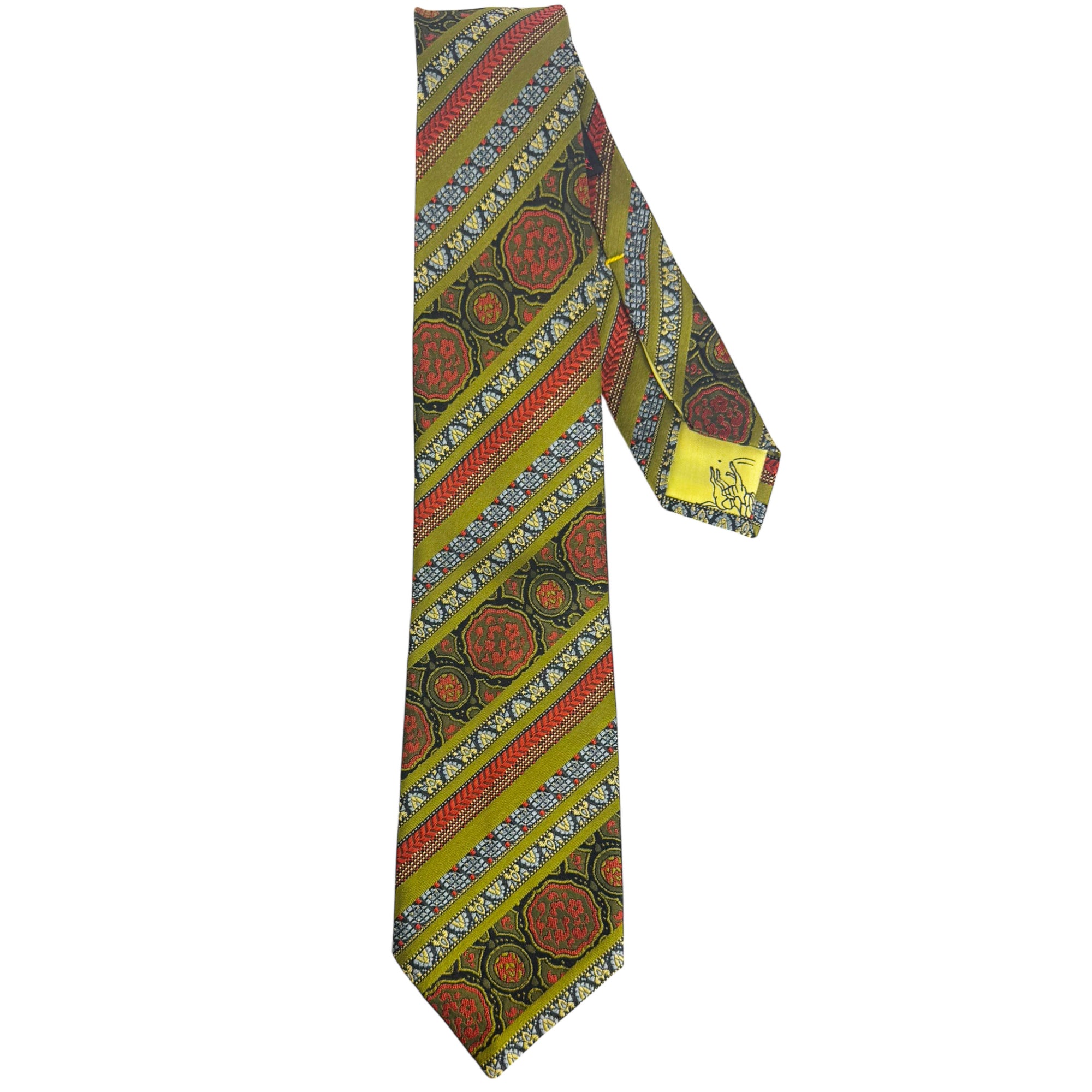 Vintage Brioni for Holt Renfrew Silk Necktie Made in Italy