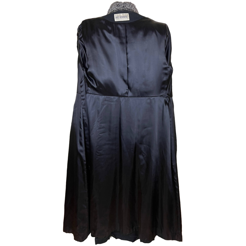 Vintage 1970s Ladies Coat Holt Renfrew Overcoat Wool Blend M