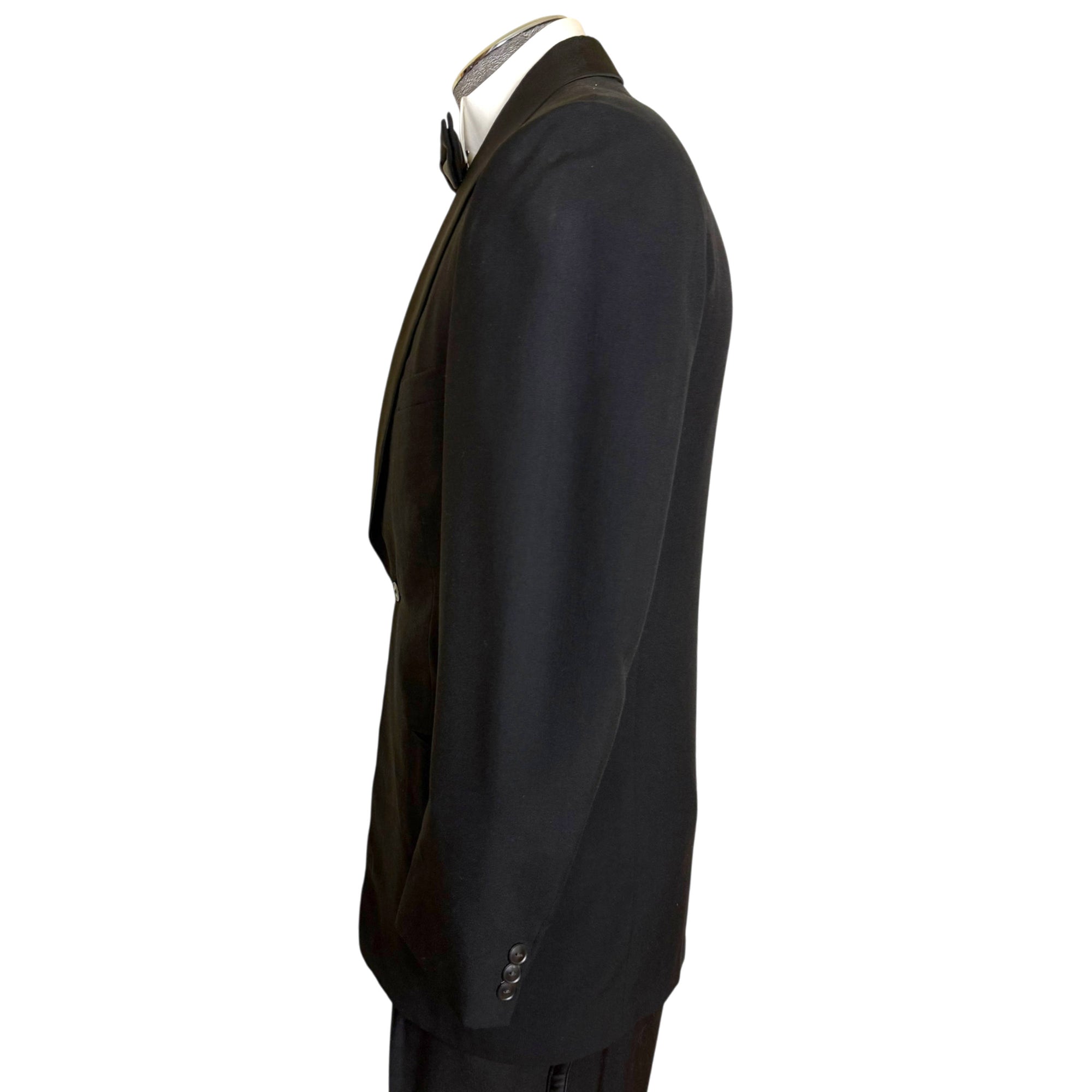 side view of holt renfrew 60s tux jacket