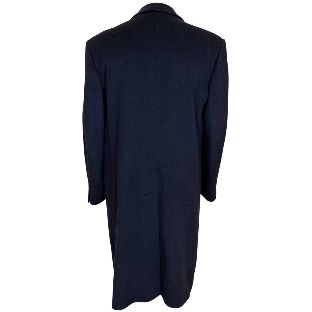 back view of  House of Scotland Regent Street Wool Cashmere Overcoat 