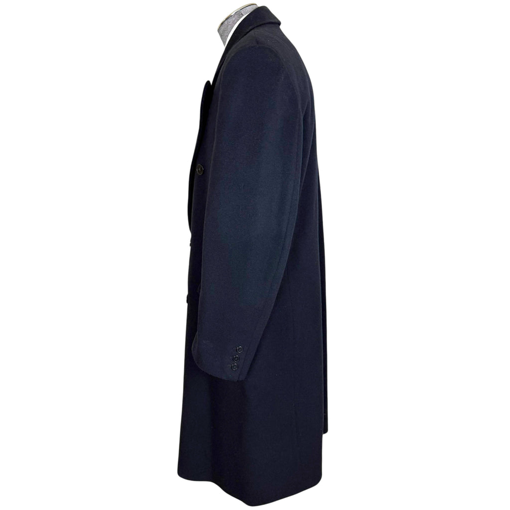 right side view of Vintage House of Scotland Overcoat 