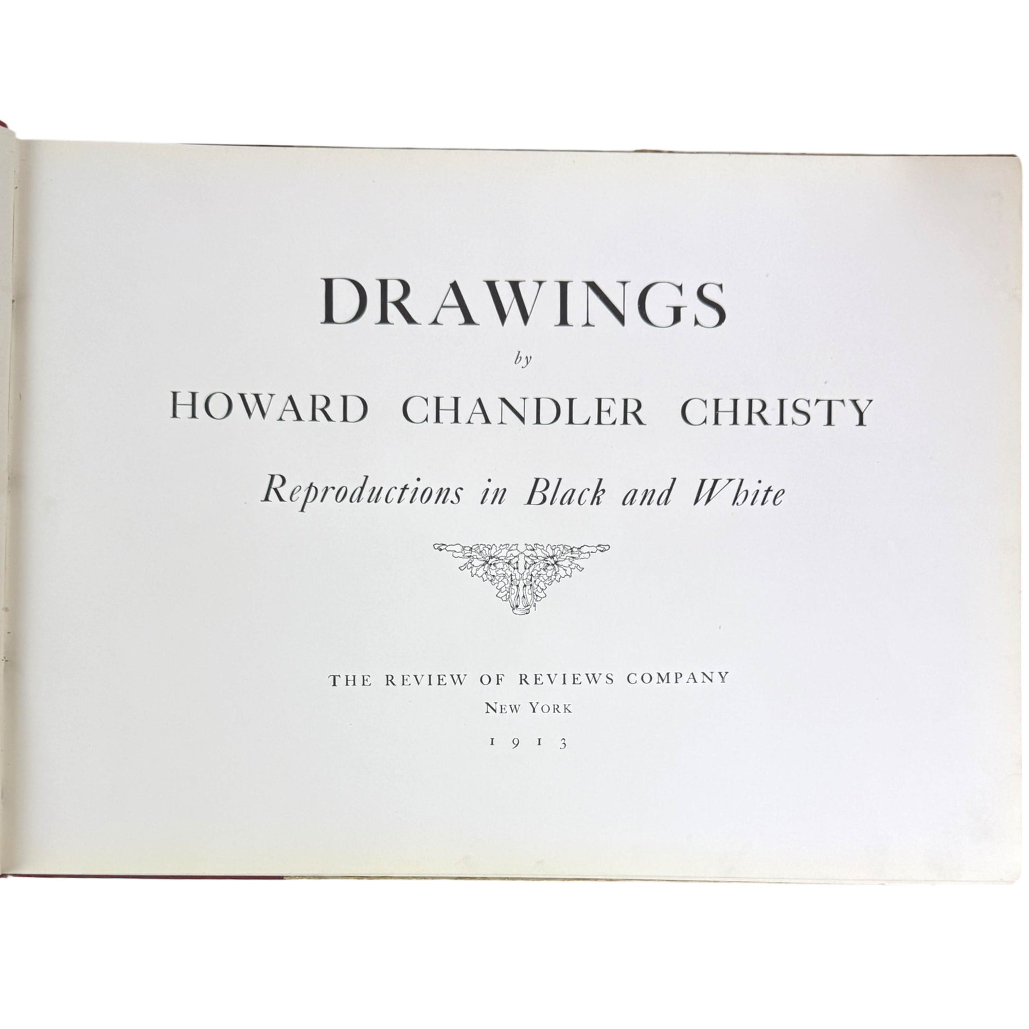 title page drawings by howard chandler christy