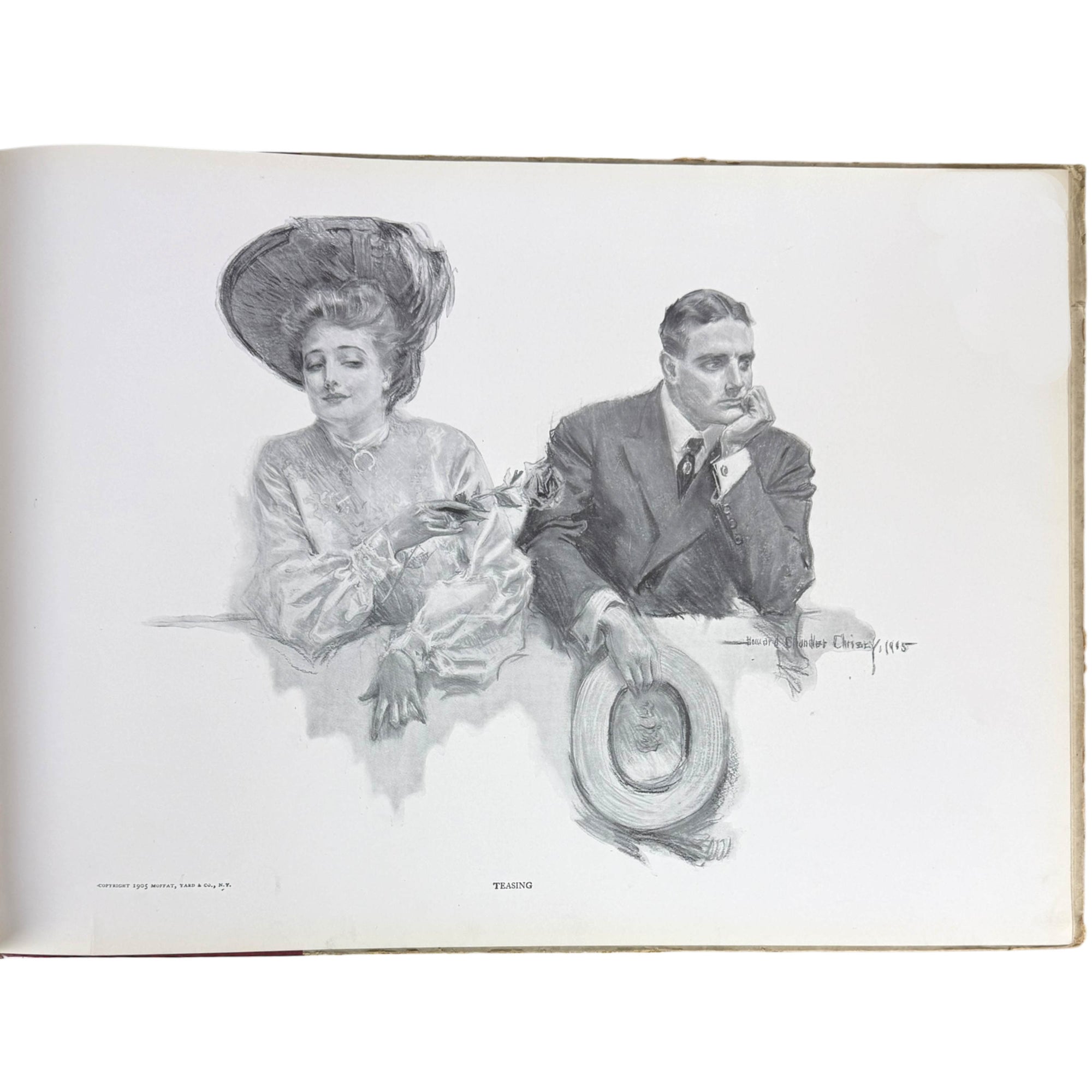 teasing by howard chandler christy
