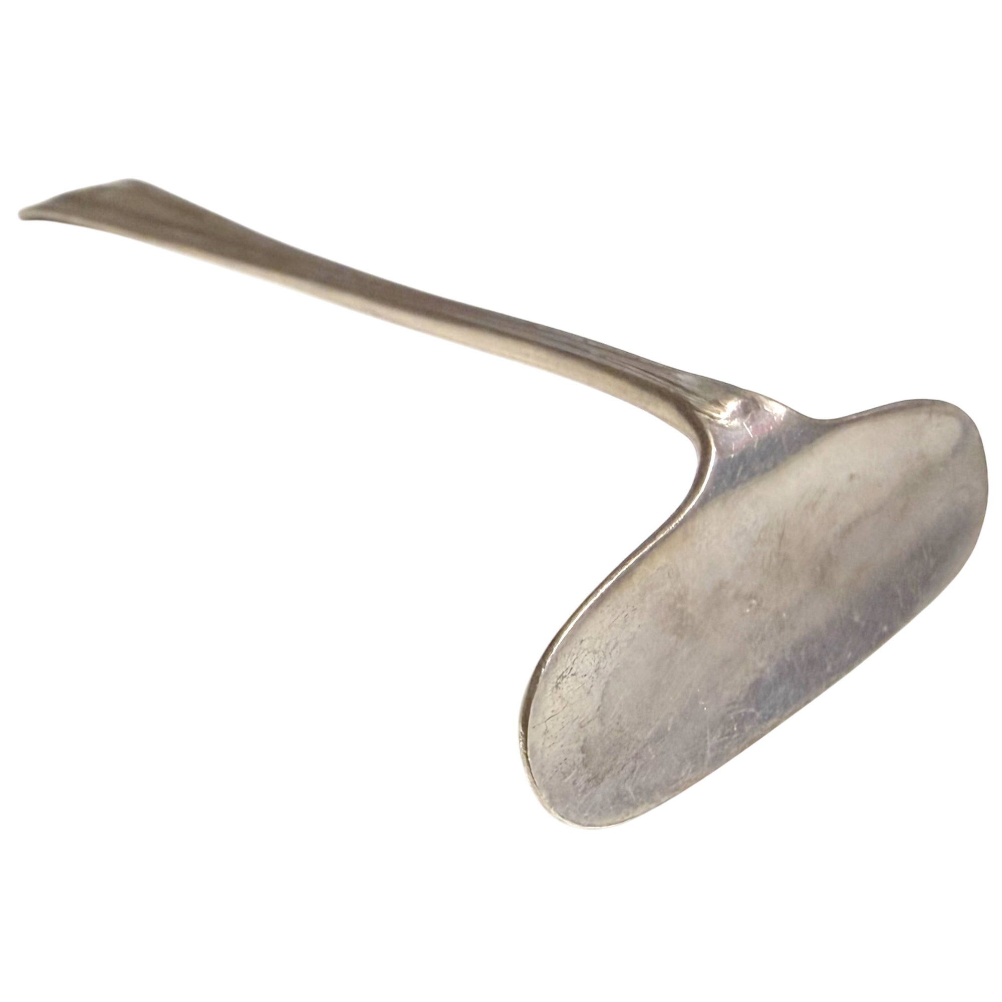 Vintage Birks Sterling Silver Baby Food Pusher Canadian Nursery Feeding Utensil