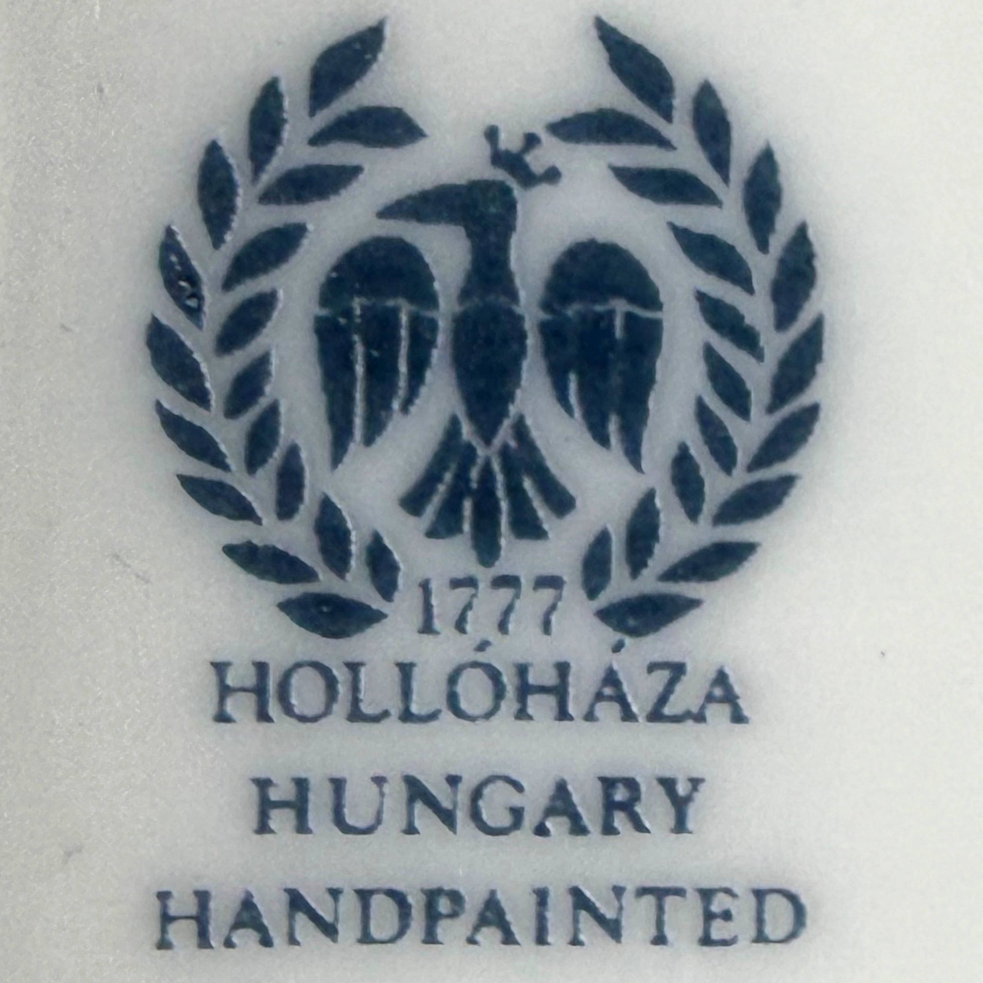 Hollóháza backstamp