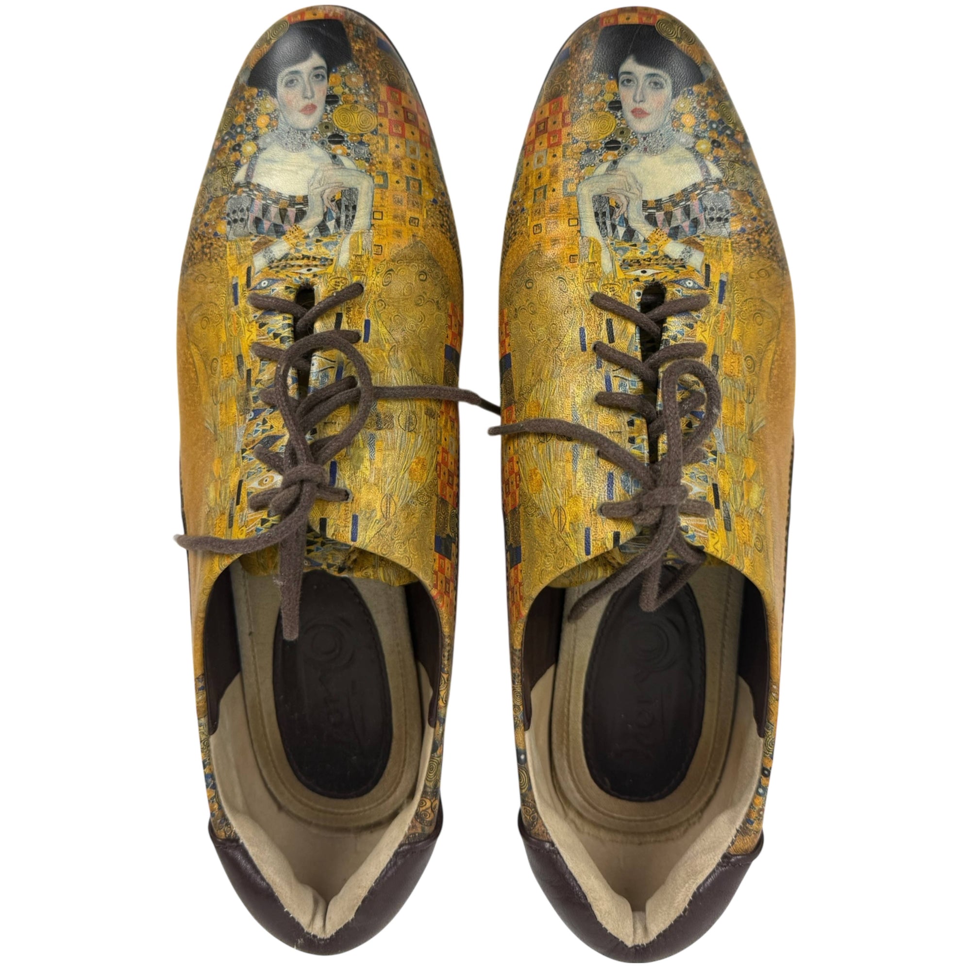 Vintage Gustav Klimt Icon Shoes Portrait of Adele Size 7B