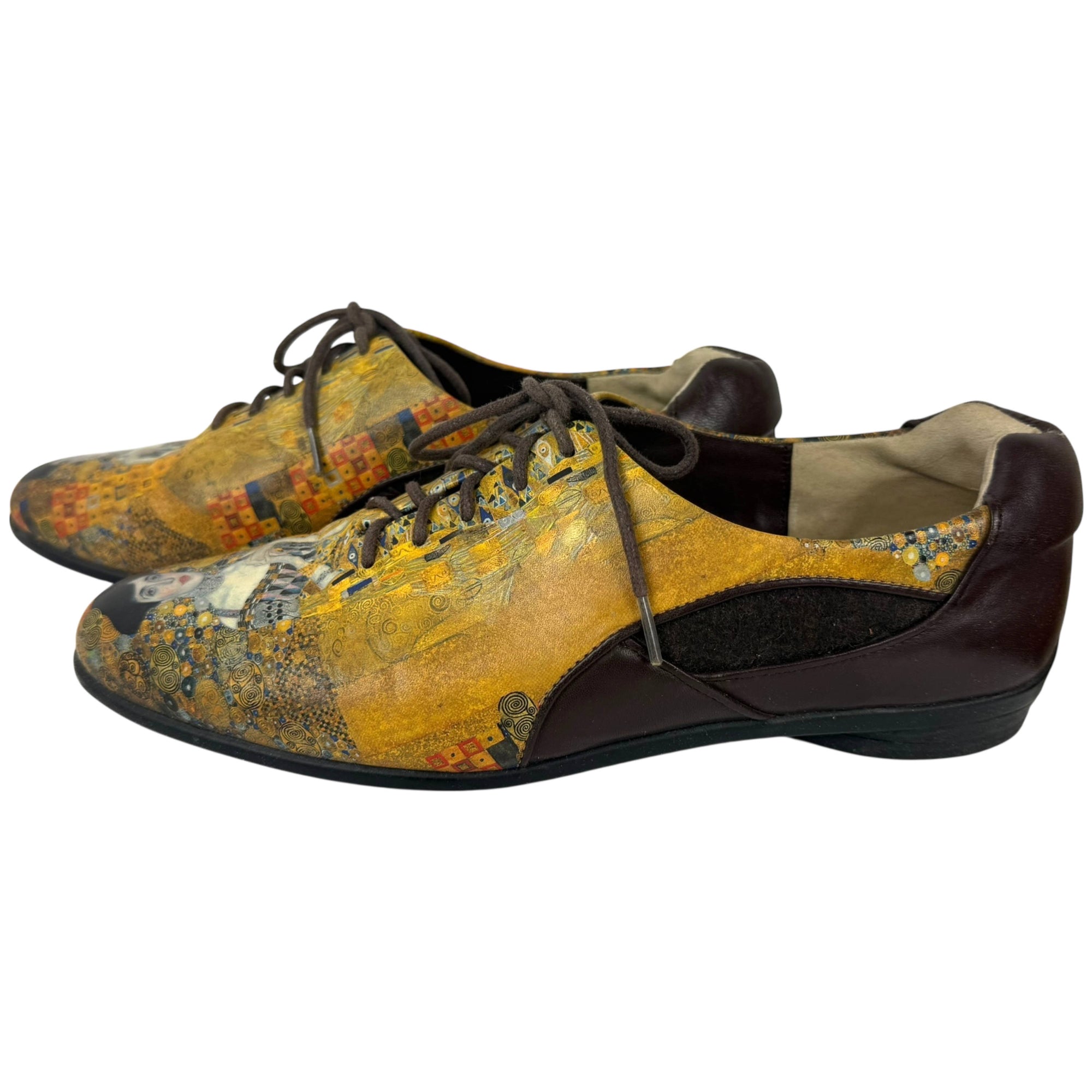 Vintage Gustav Klimt Icon Shoes Portrait of Adele Size 7B