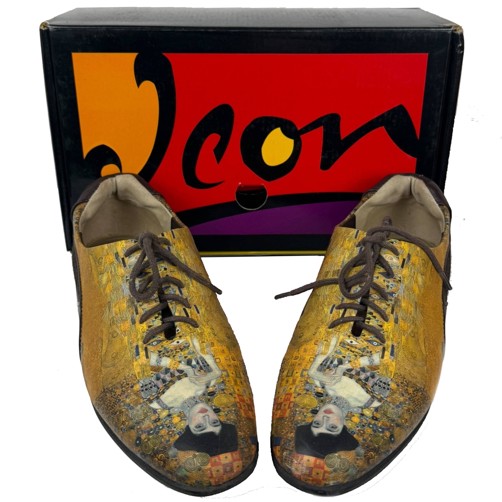 Vintage Gustav Klimt Icon Shoes Portrait of Adele Size 7B