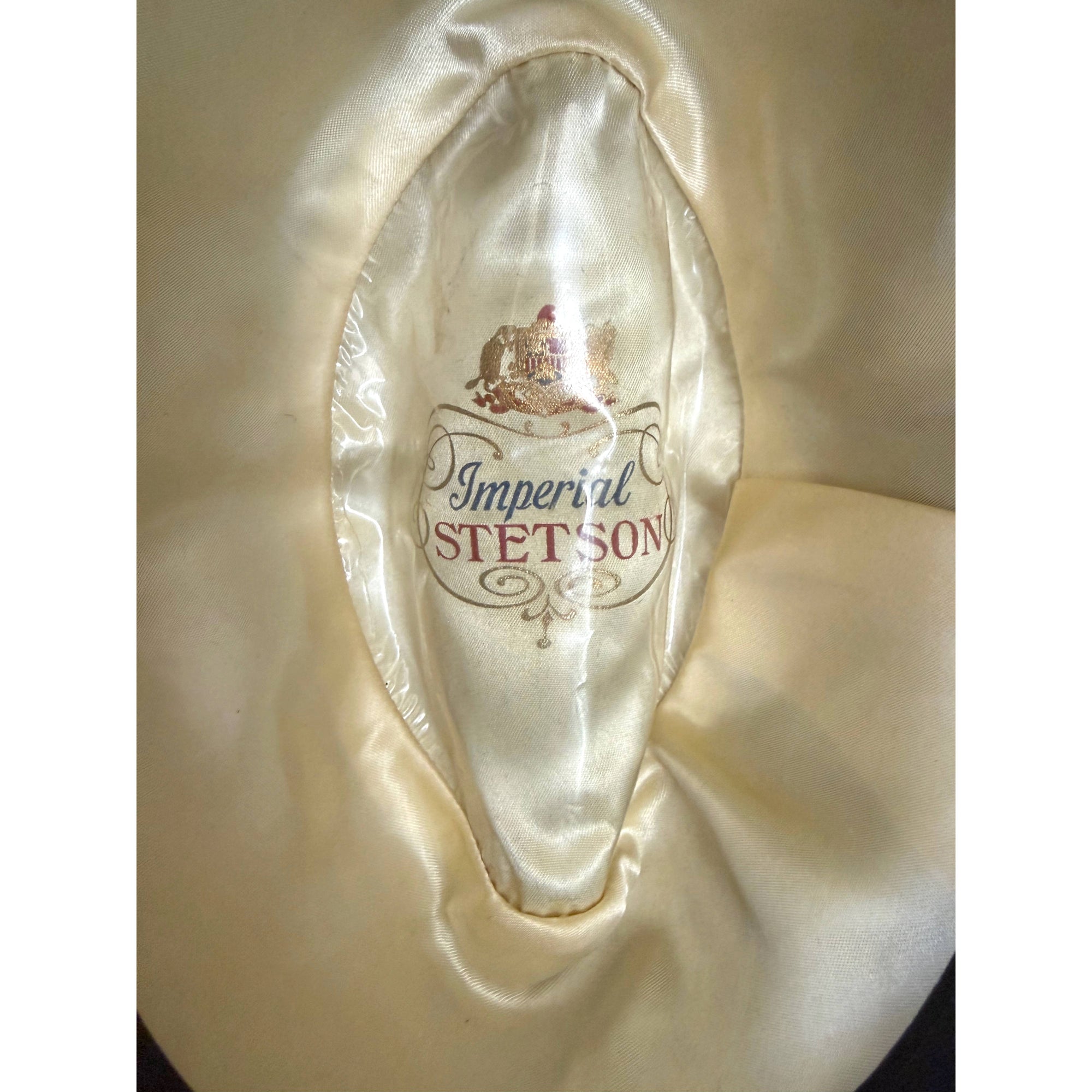 Vintage 1960s Imperial Stetson Trilby Fedora Ska Style Mad Men Hat Size Medium 7 1/8