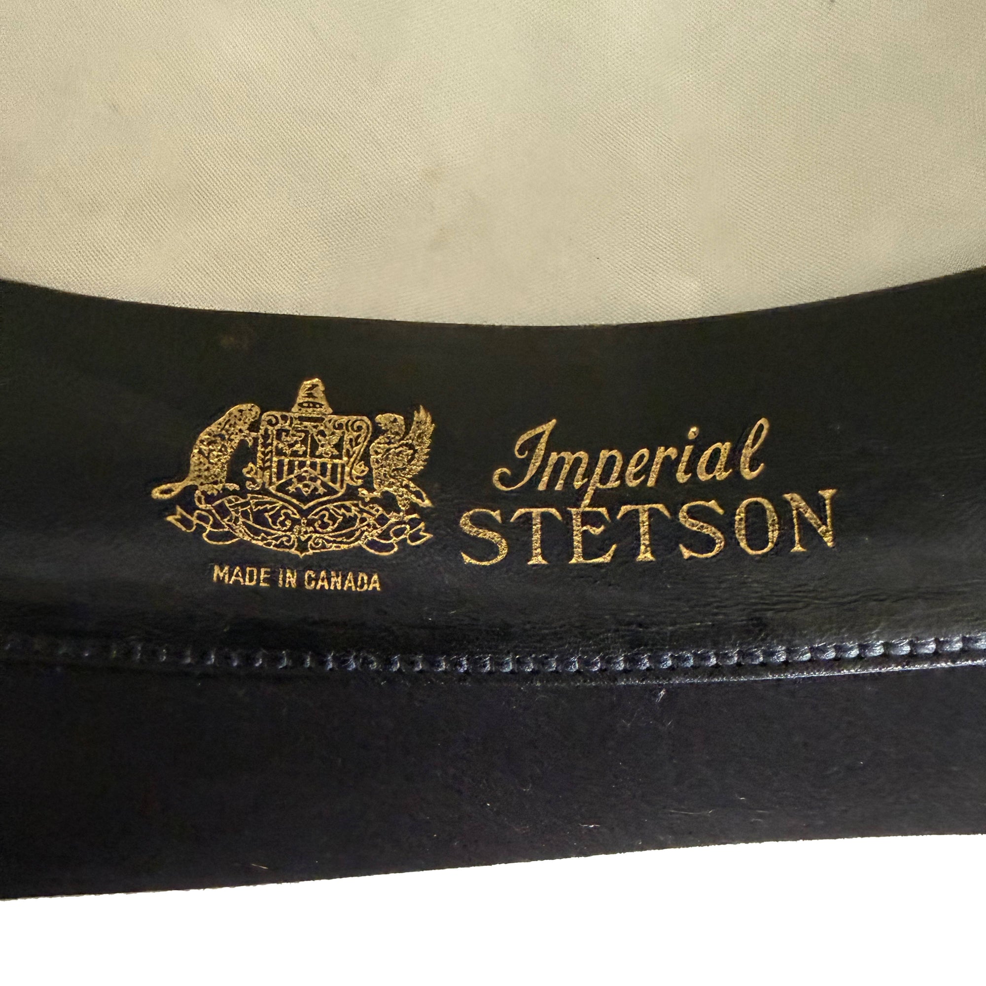 Vintage 1960s Imperial Stetson Trilby Fedora Ska Style Mad Men Hat Size Medium 7 1/8
