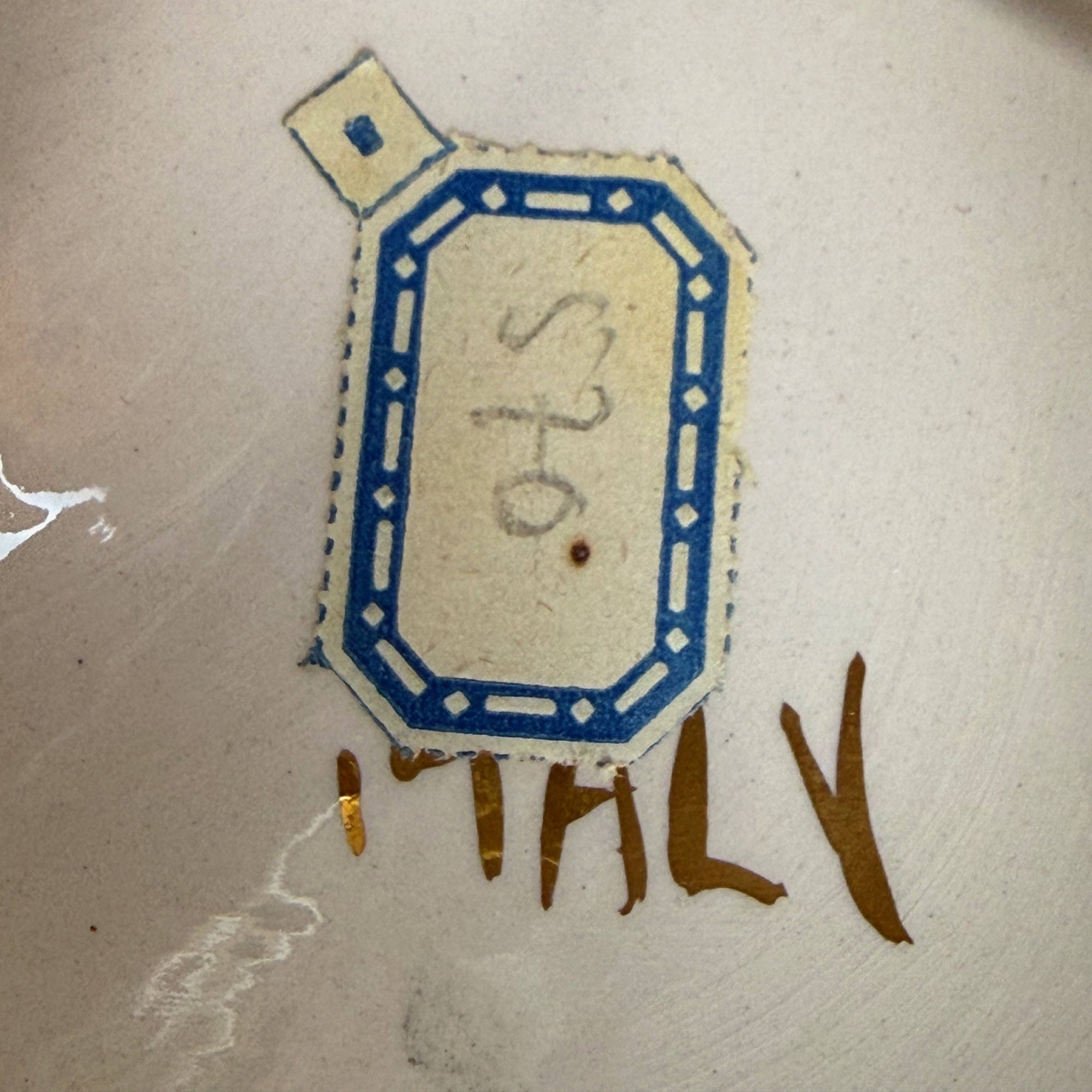 italy mark on madonna bust
