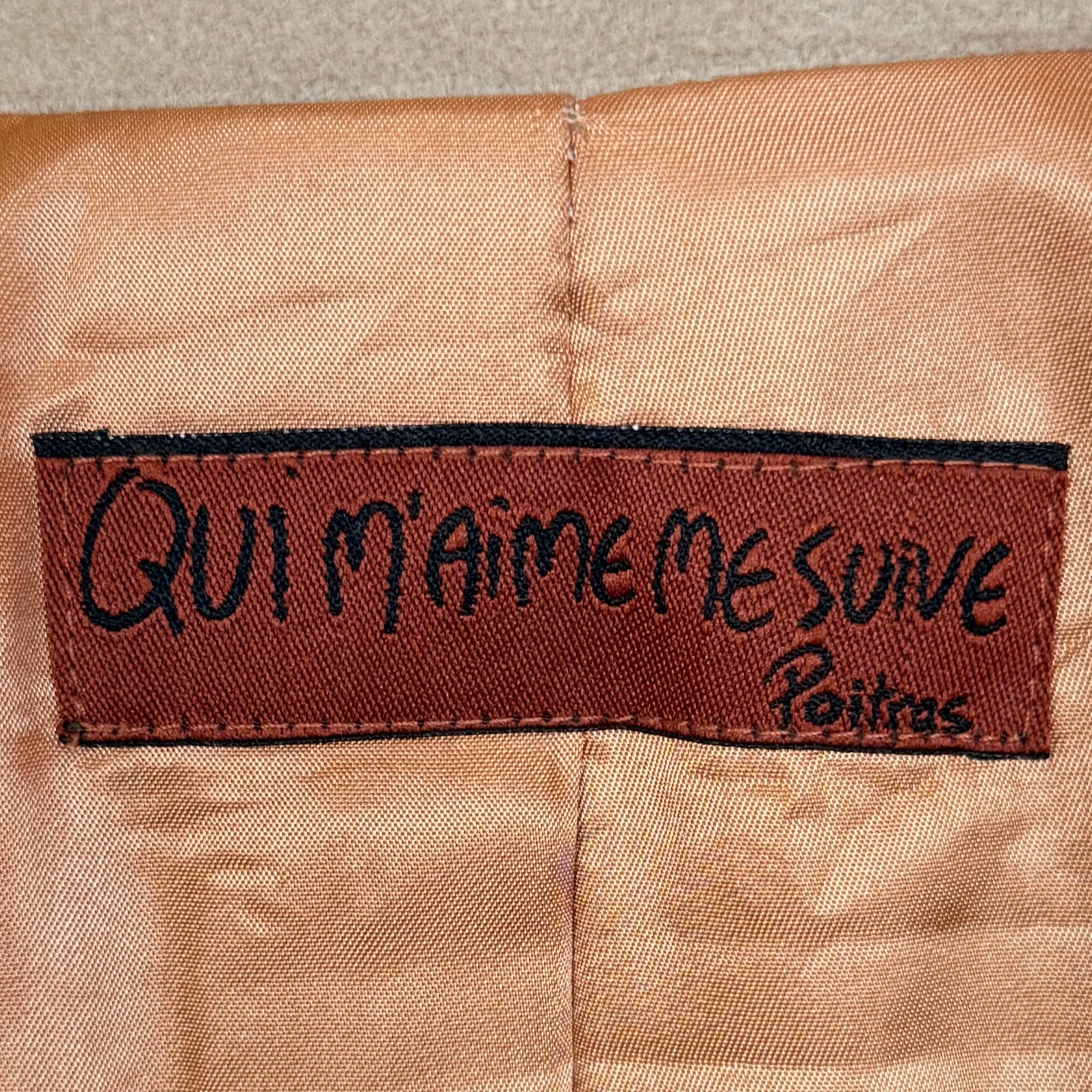 Jean-Claude Poitras Qui M'aime Me Suivre label